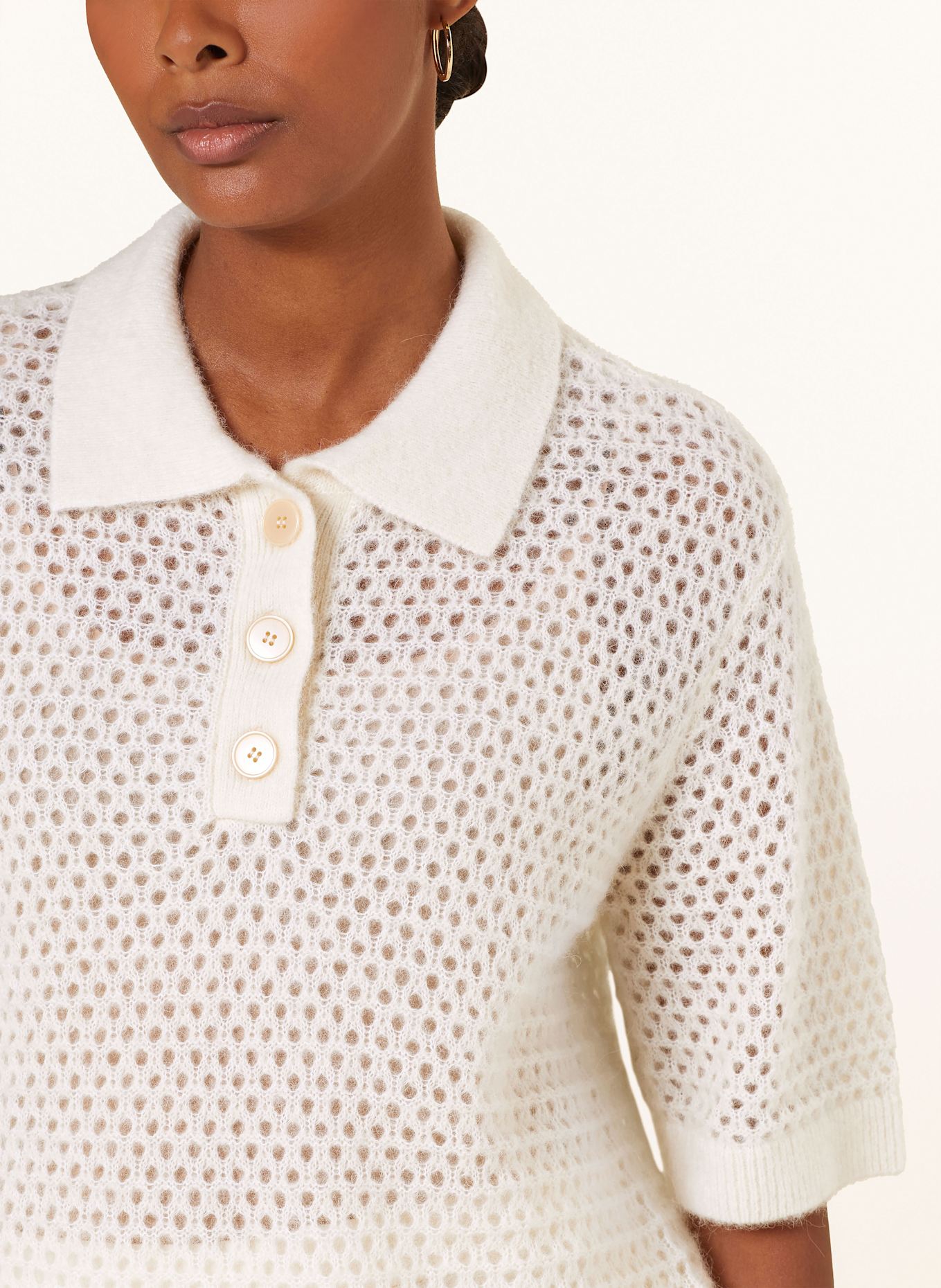 Part Two Úpletová polokošile s alpakou: REŽNÁ