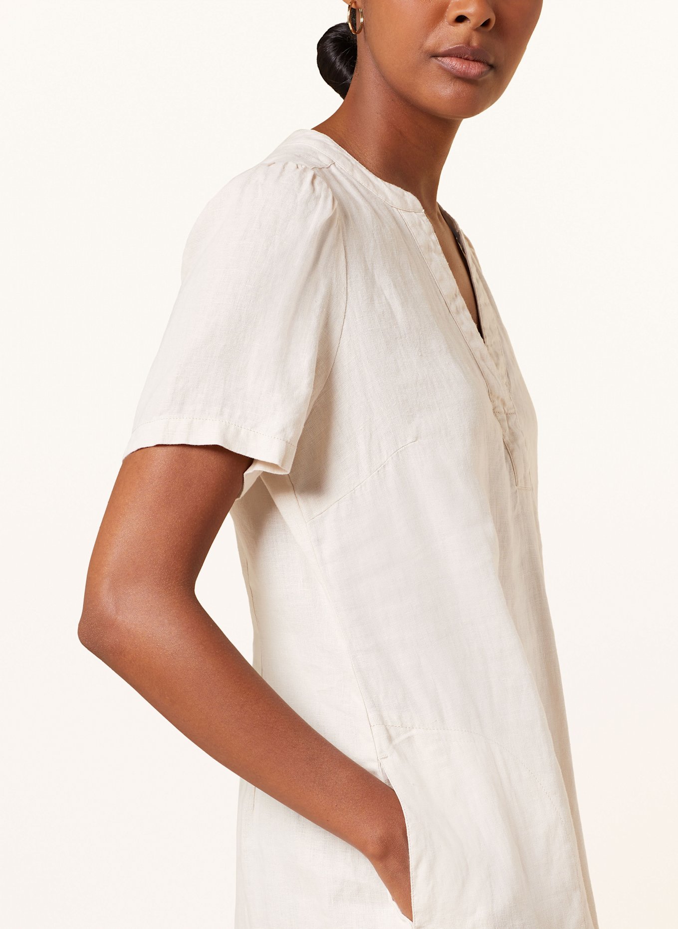 Part Two Leinenkleid: CREME