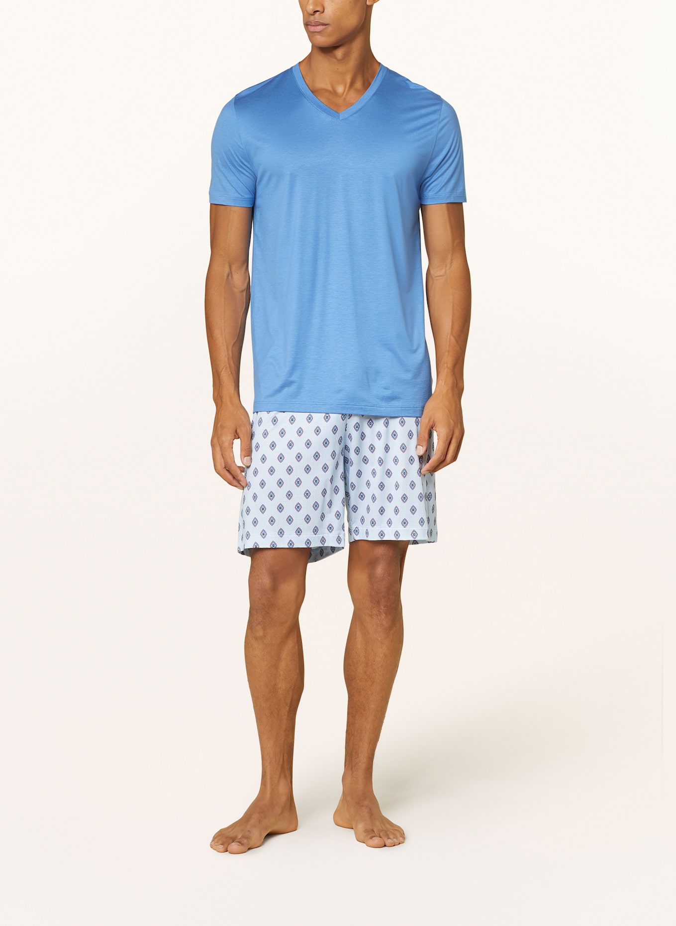 mey Schlafshirt Serie SELECTION: BLAU