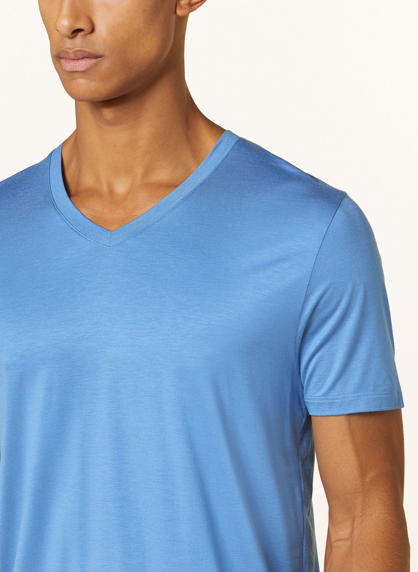 mey Schlafshirt Serie SELECTION: BLAU