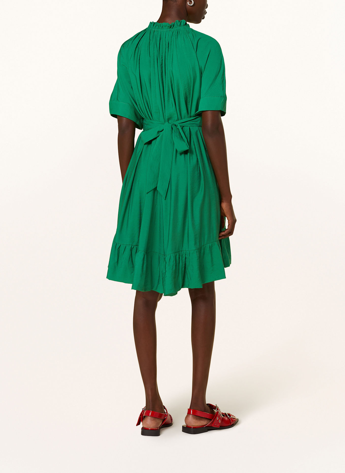 ESSENTIEL ANTWERP Kleid HELIOTROPE: GRÜN