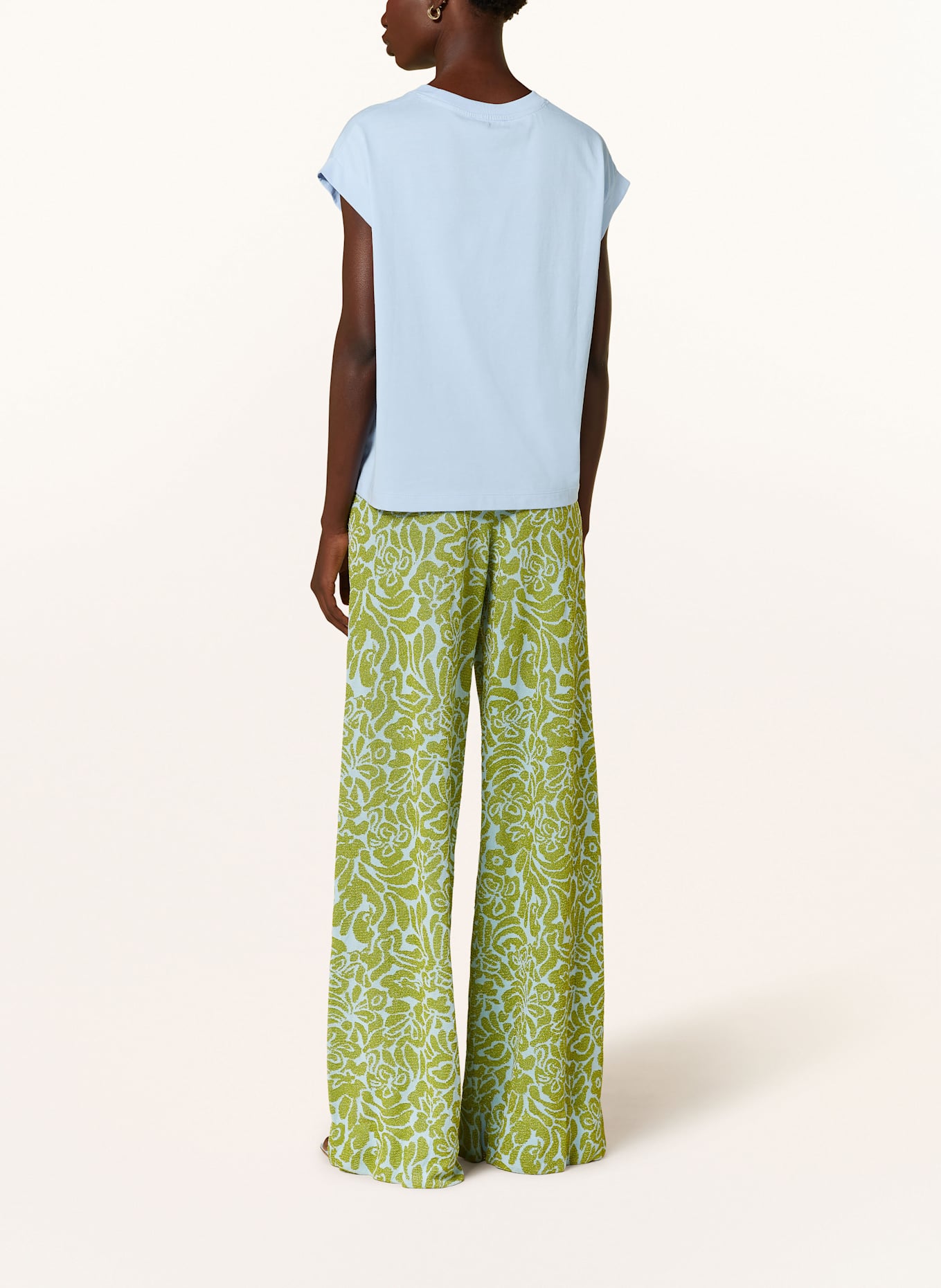 ESSENTIEL ANTWERP T-shirt HOBSTER: LIGHT BLUE