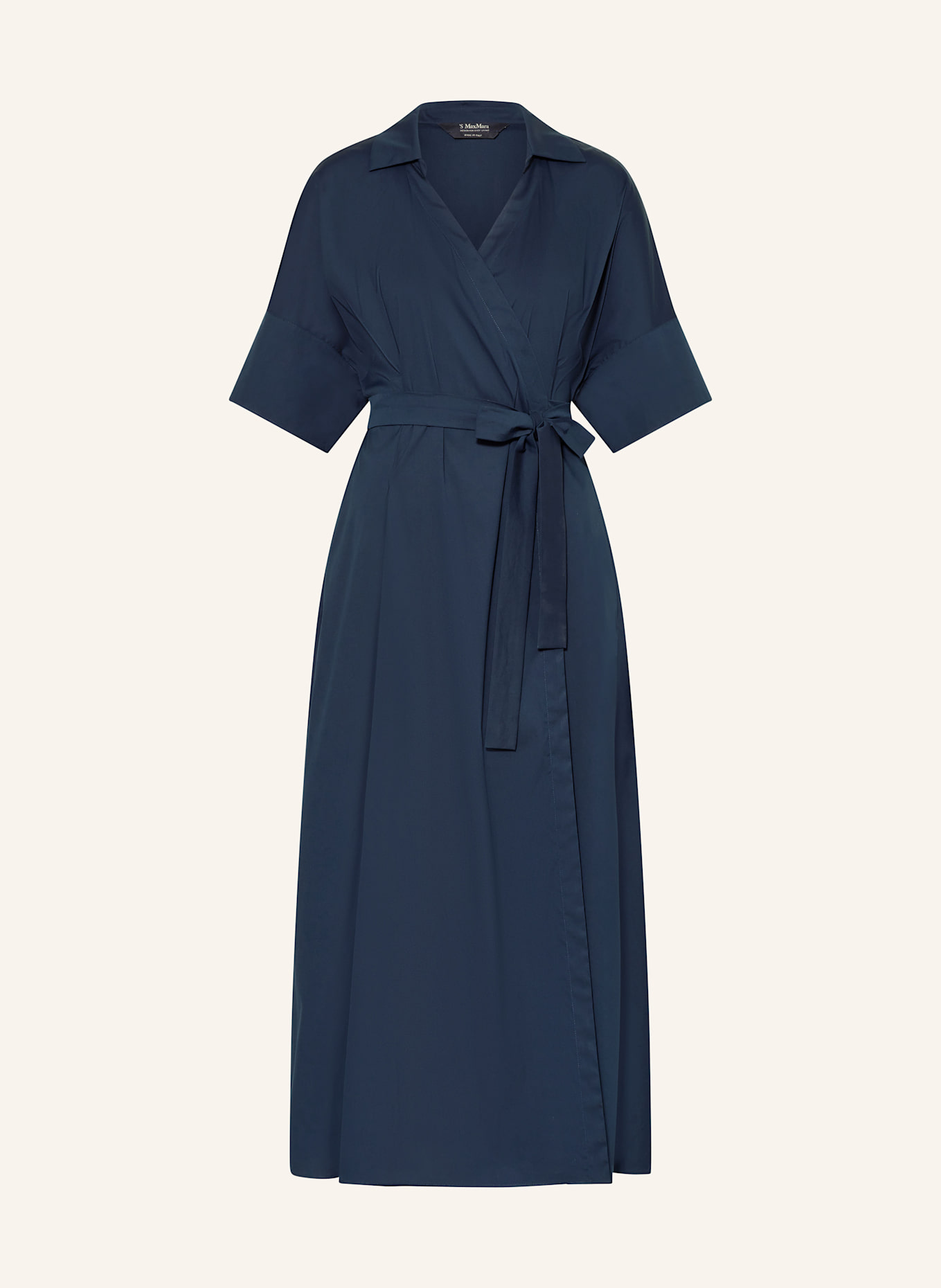 【関税＆送料込み】Max Mara Dress Sarah S Max Mara Wrap dress SARAH in dark blue