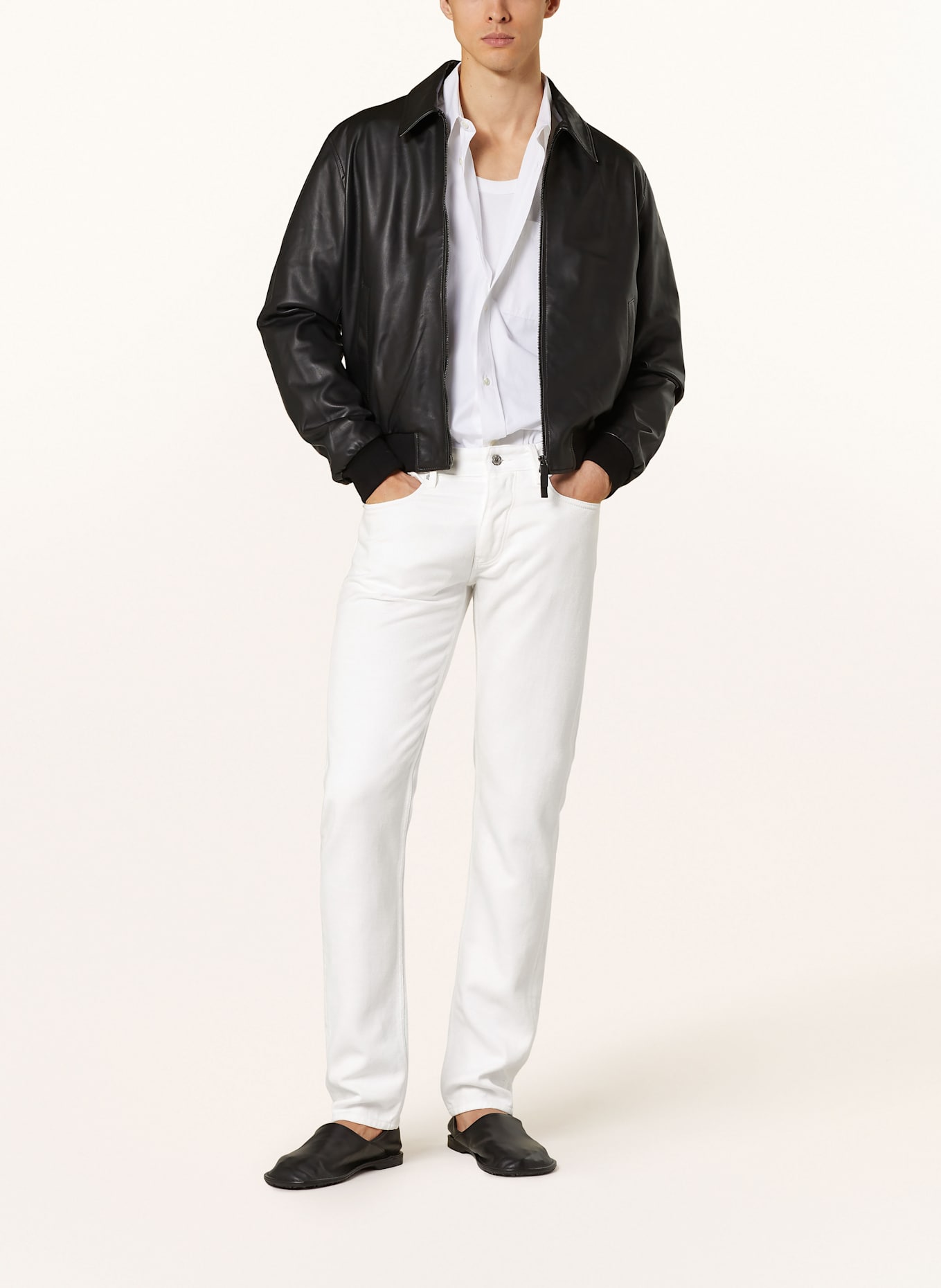 EMPORIO ARMANI Jeans Slim Fit: U0003 SNOW WHITE