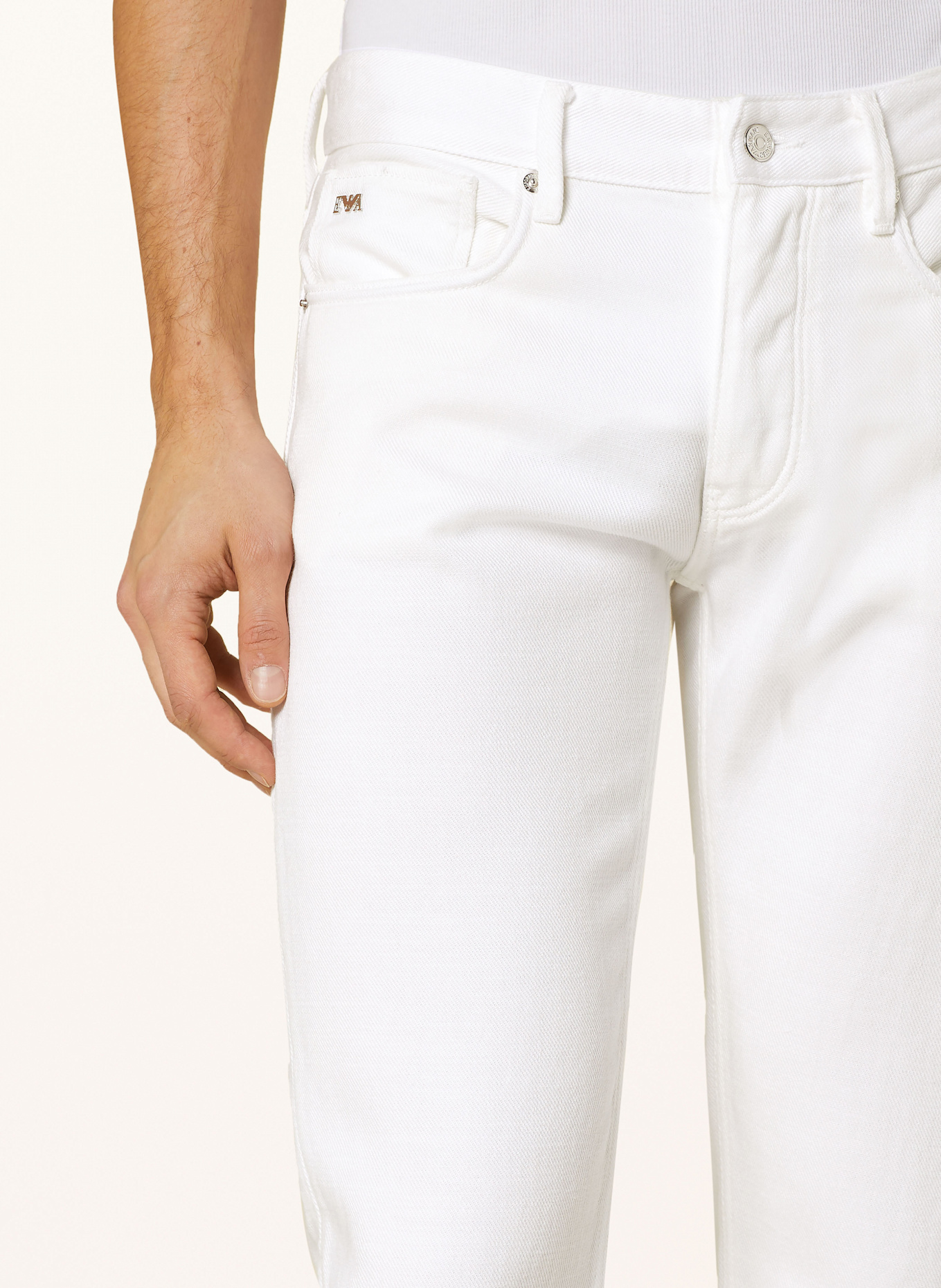 EMPORIO ARMANI Jeans Slim Fit: U0003 SNOW WHITE
