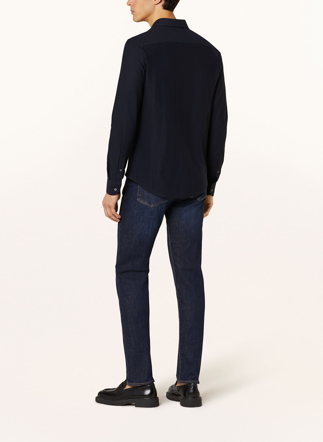 EMPORIO ARMANI Ea7 Emporio Armani racerback logo-strap top: Giorgio Armani cashmere jumper