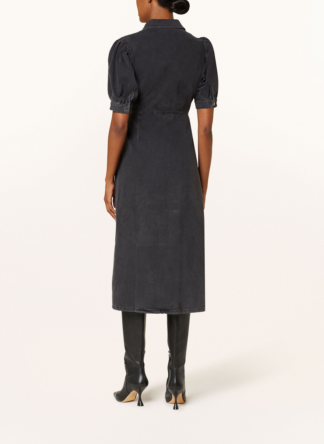 Phase Eight robe en jean: GRIS FONCÉ