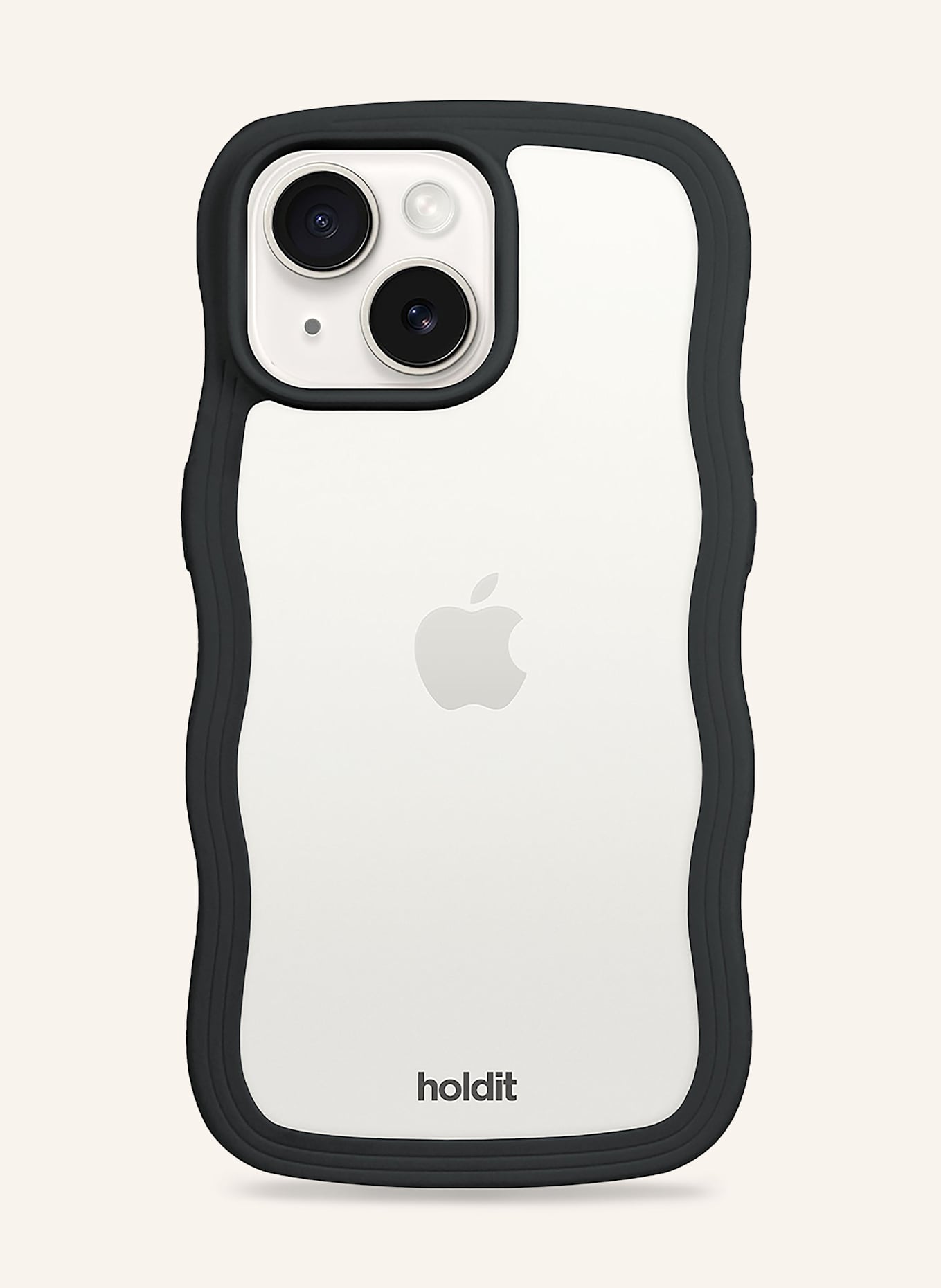 holdit Smartphone-Hülle WAVY: SCHWARZ