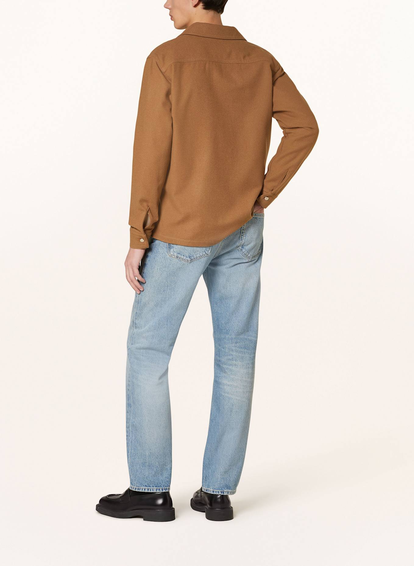 SANDRO VERSACE Barocco Skinny Legging in Yellow: D320 LIGHT BLUE - DENIM