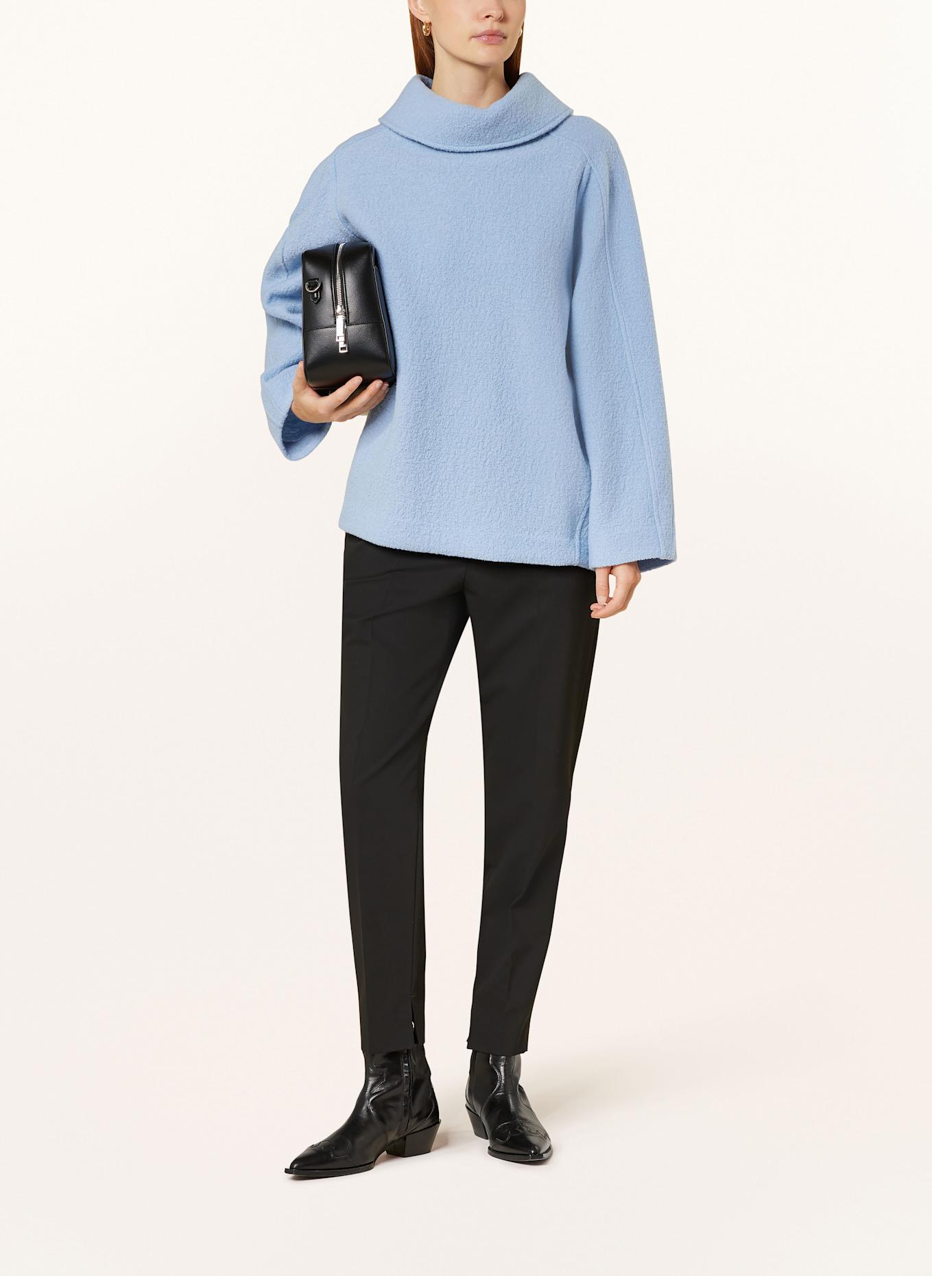 VANILIA Turtleneck sweater, Color: LIGHT BLUE (Image 2)