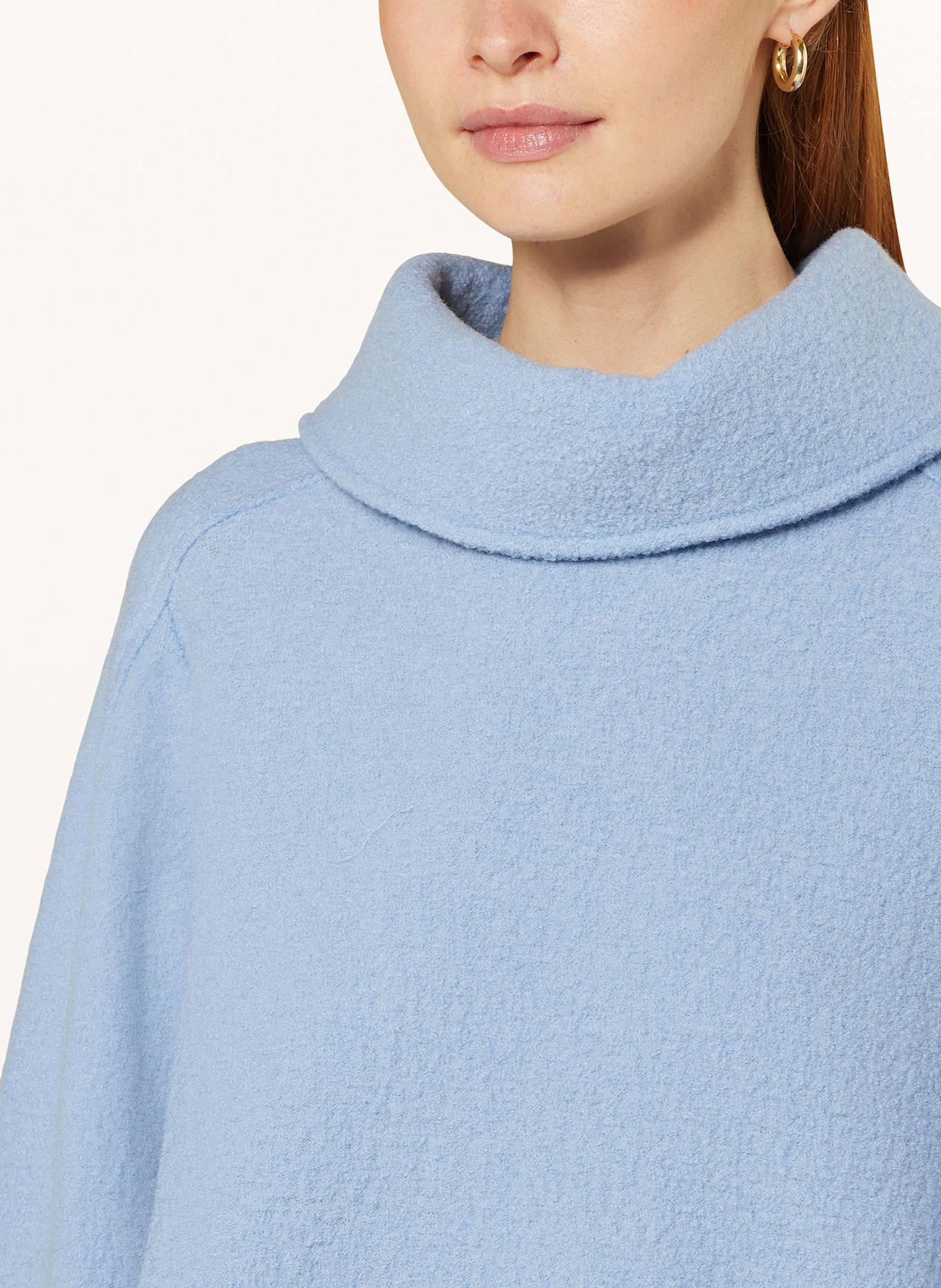 VANILIA Turtleneck sweater, Color: LIGHT BLUE (Image 4)