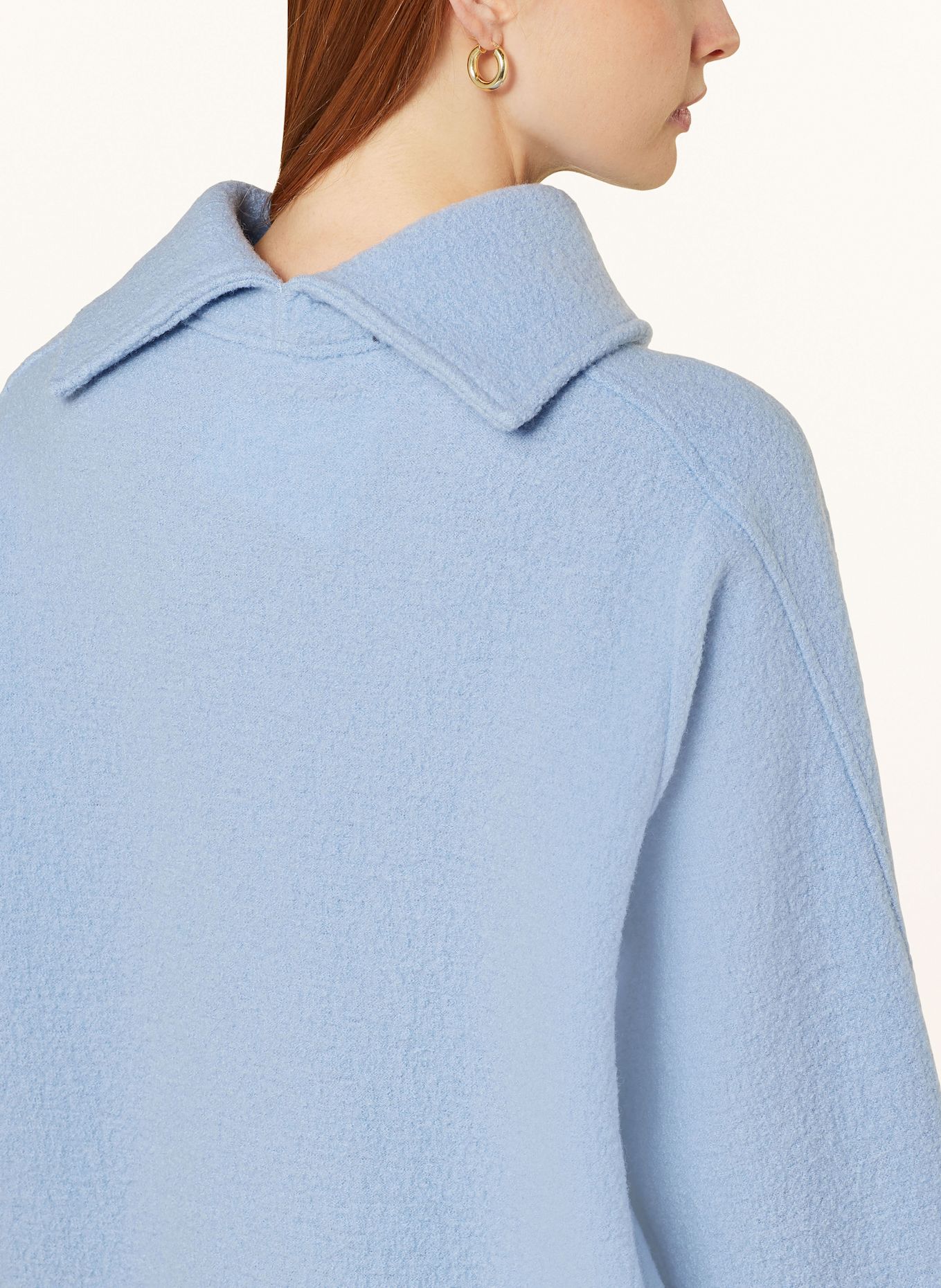 VANILIA Turtleneck sweater, Color: LIGHT BLUE (Image 5)