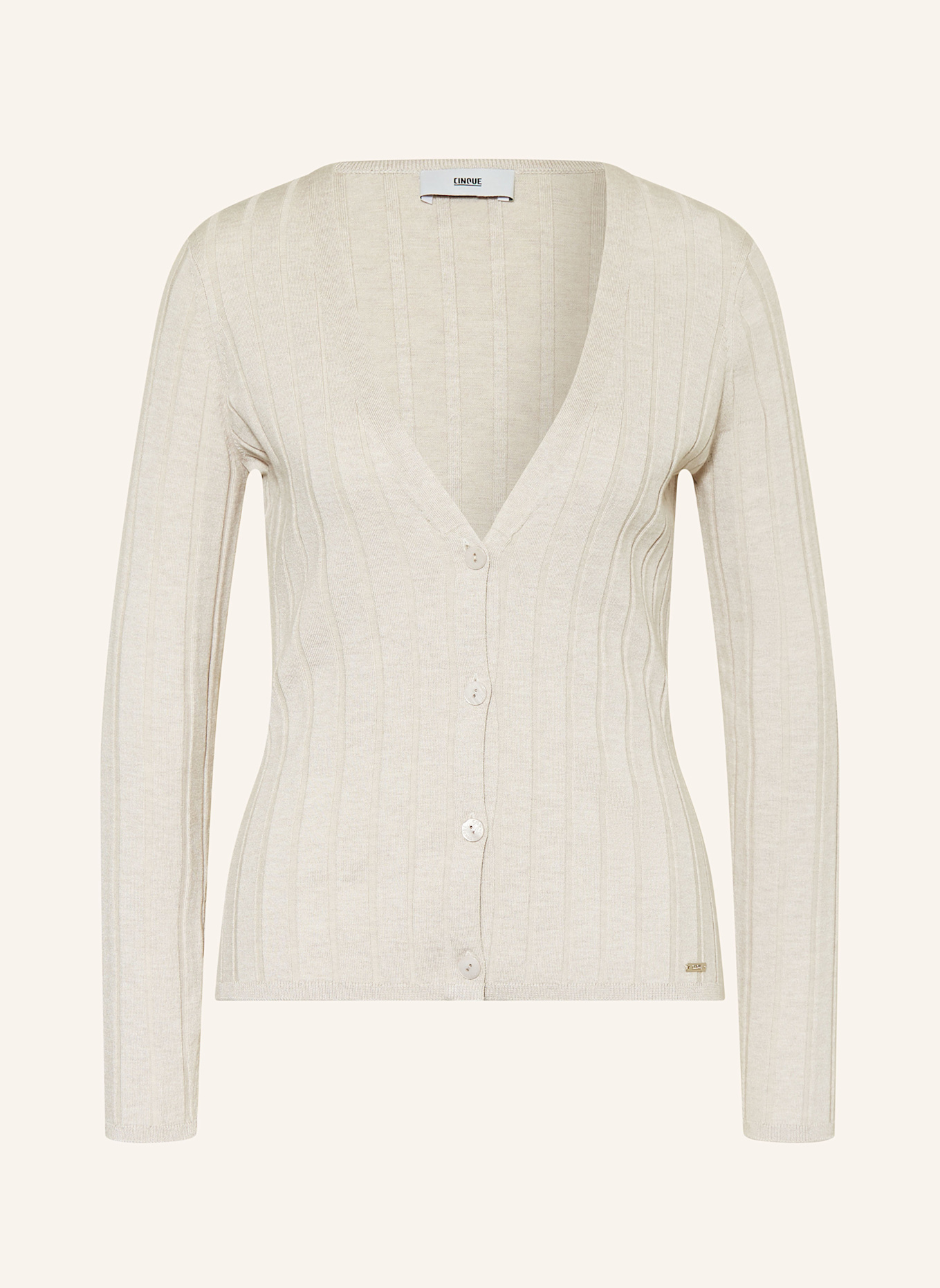 CINQUE Cardigan CIGIULIANA, Color: CREAM (Image 1)