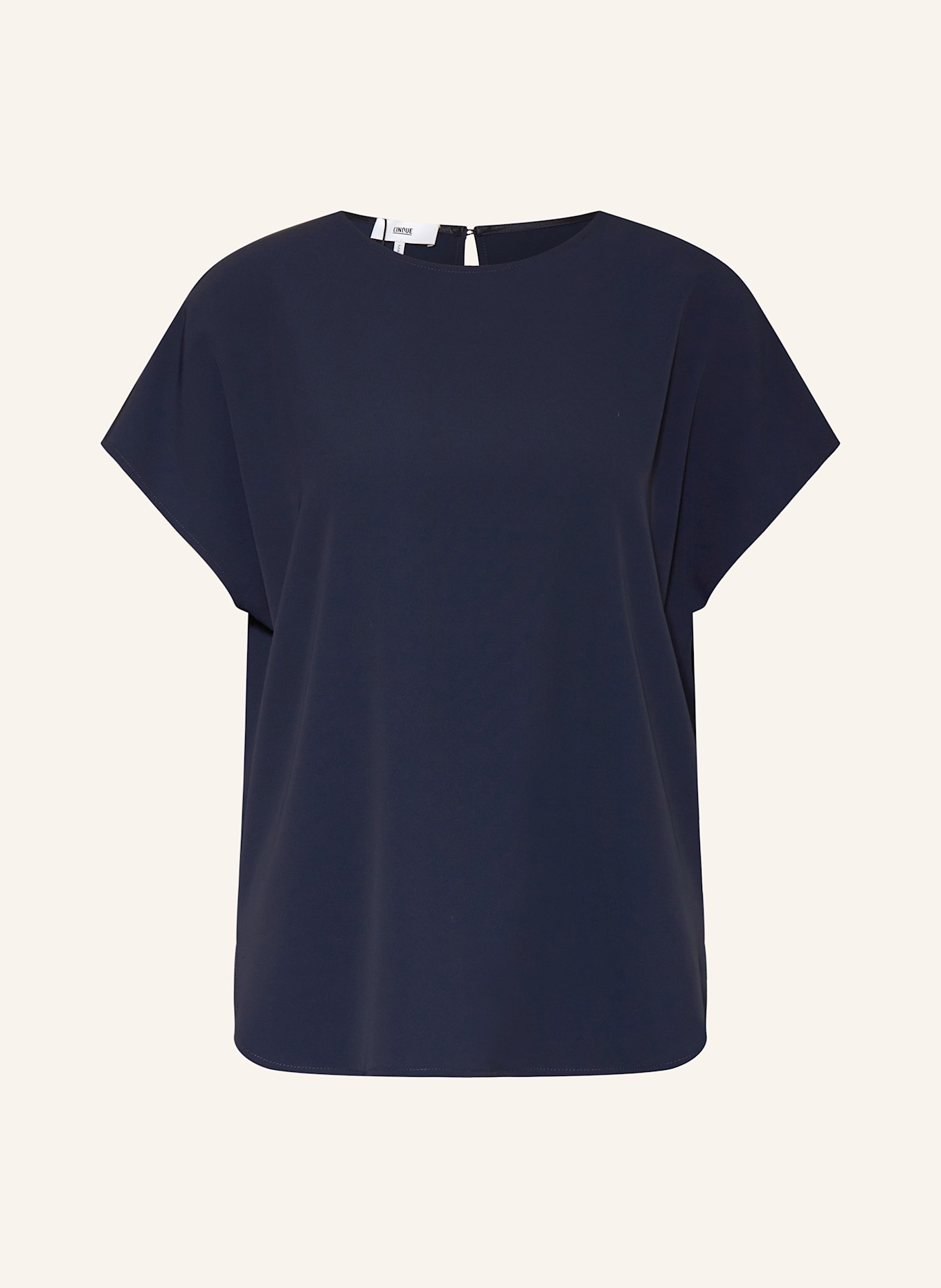 CINQUE Blusenhirt CIPLUSH: DUNKELBLAU