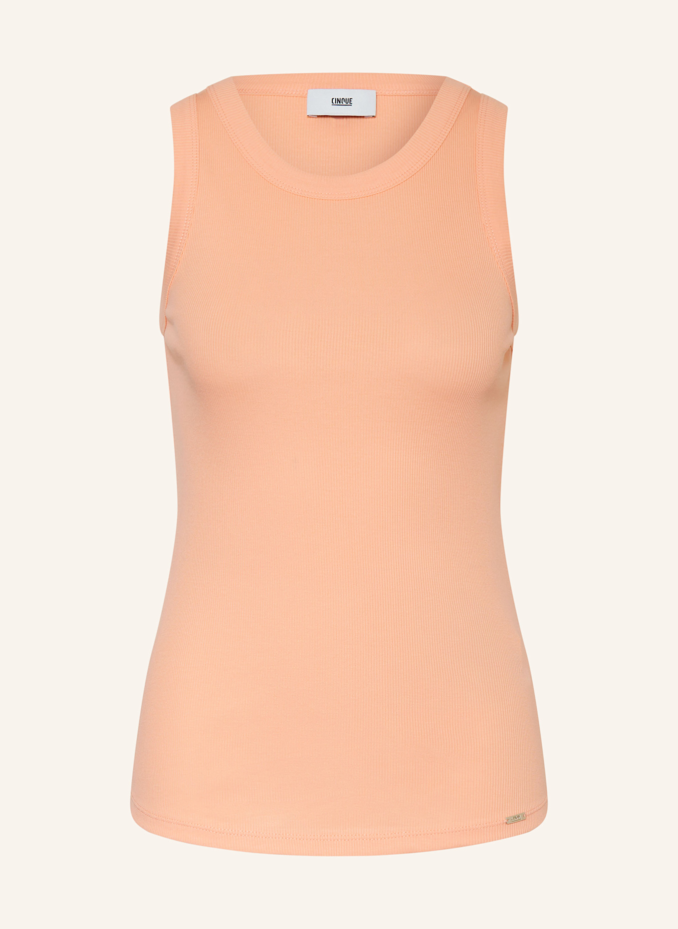 CINQUE Tank top CIRIA: POMARAŃCZOWY
