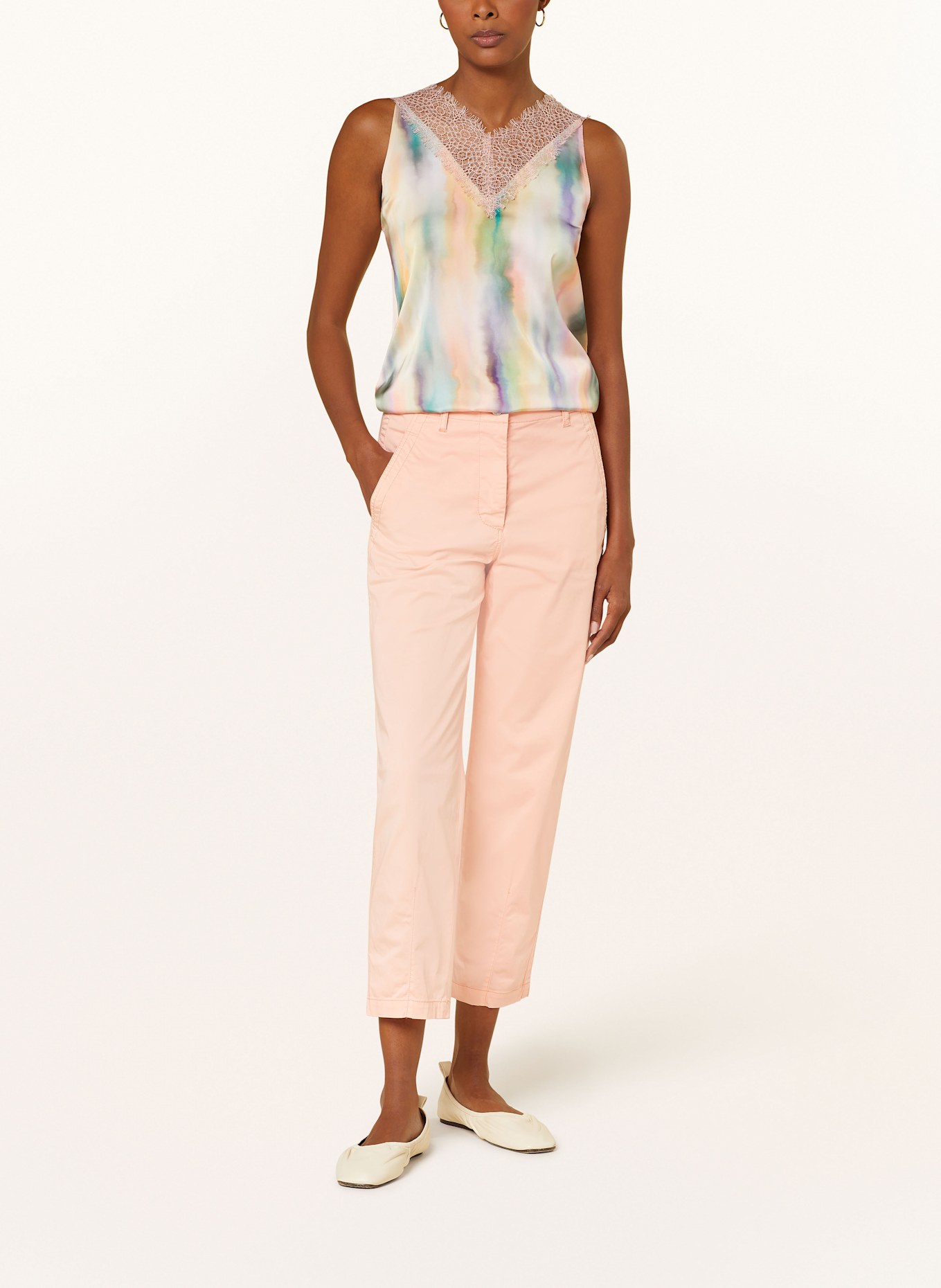 CINQUE 7/8-Chino CISLYA: LACHS