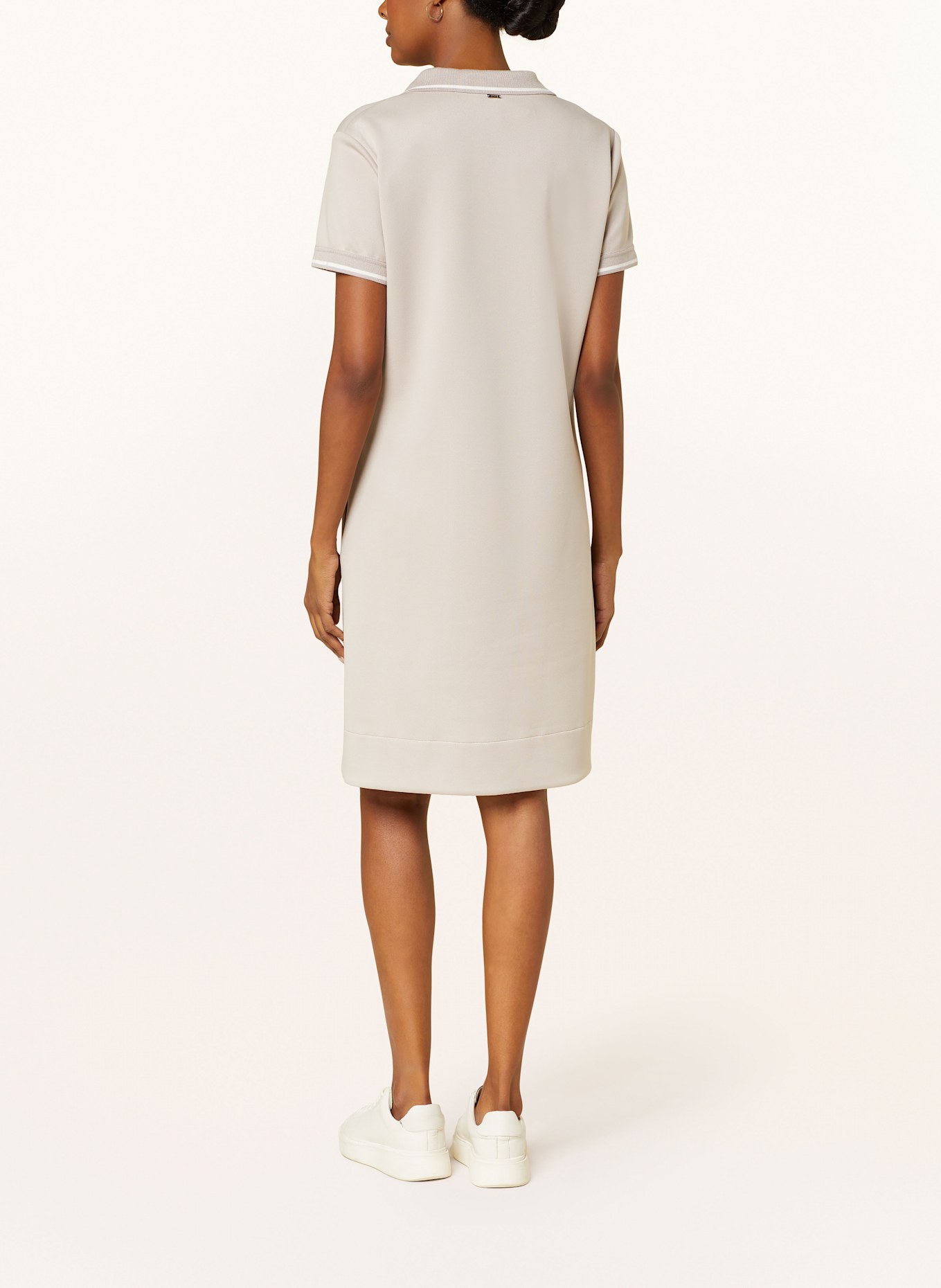 CINQUE Piqué-Kleid CIDANILA: BEIGE