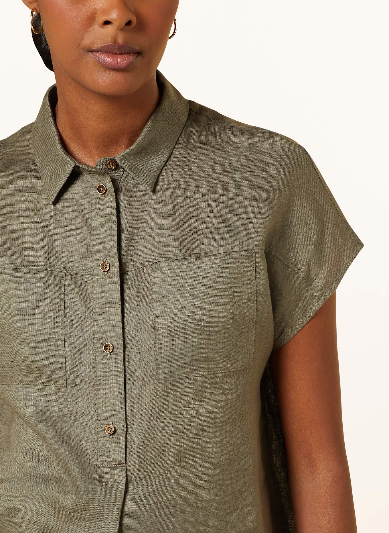 CINQUE Blusenshirt CIPANDA: KHAKI