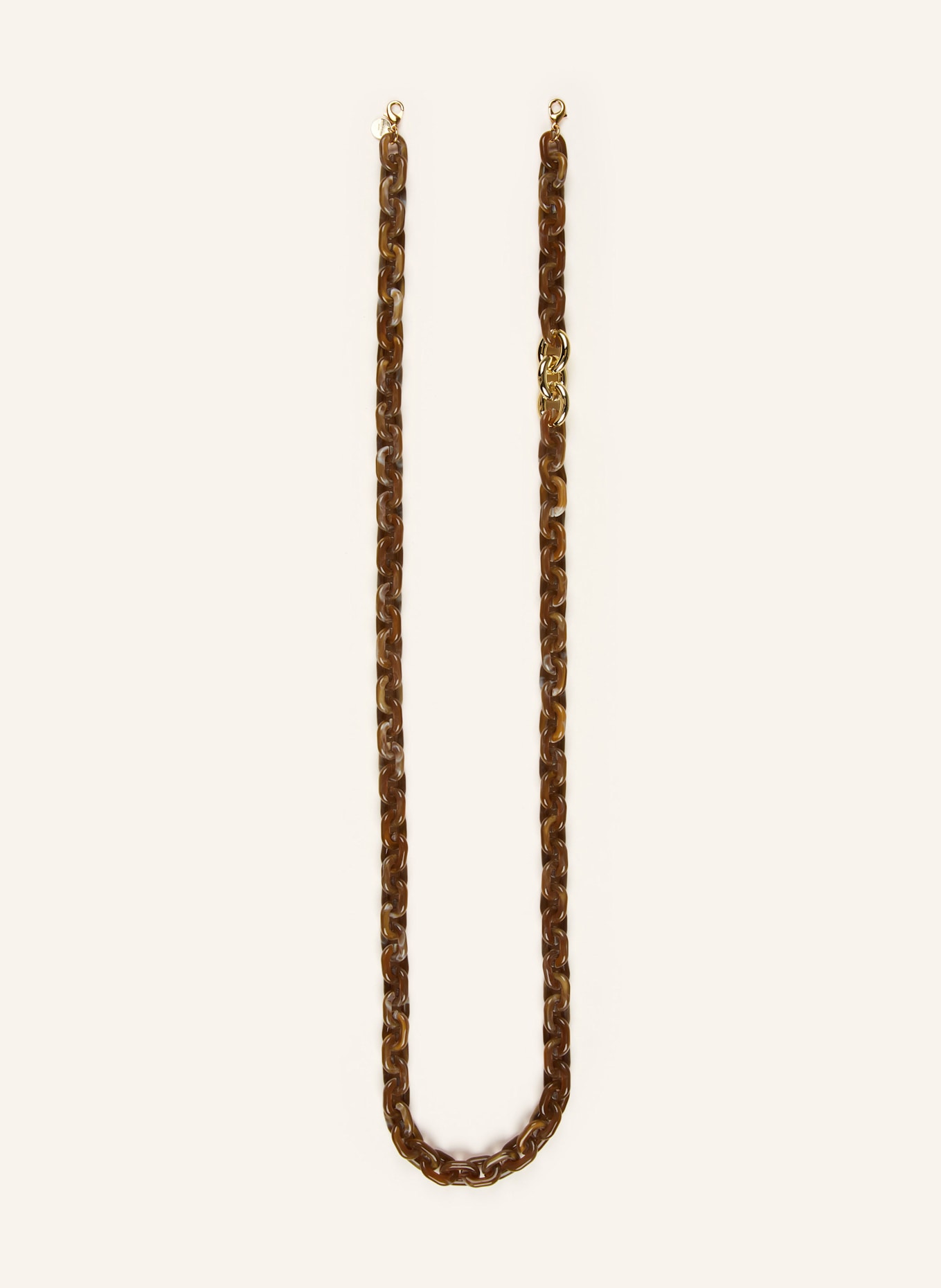 CHEEKY CHAIN MUNICH Umhängekette NOVA für Smartphone-Hülle: DUNKELBRAUN / GOLD