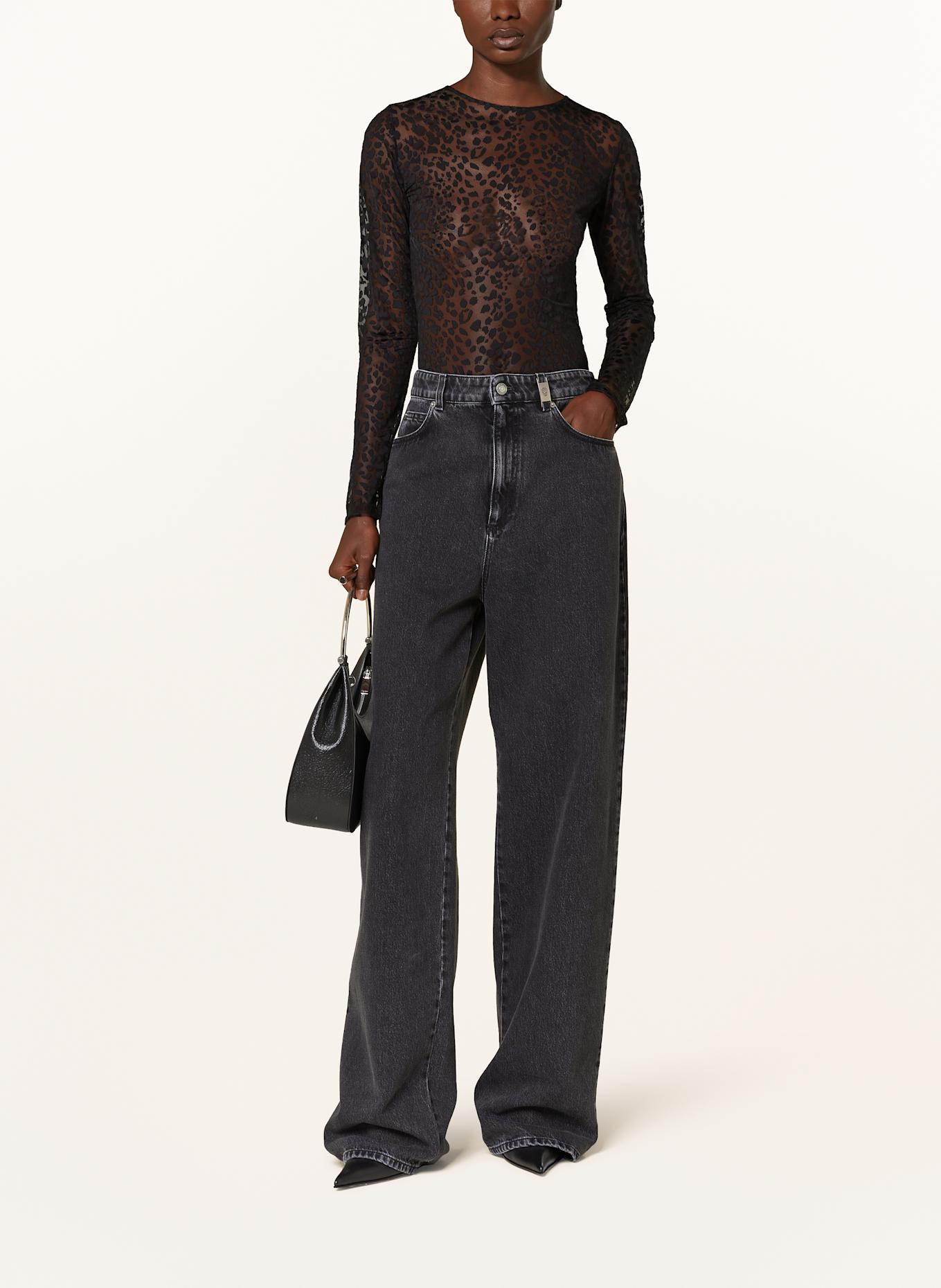 McQUEEN Longsleeve: SCHWARZ