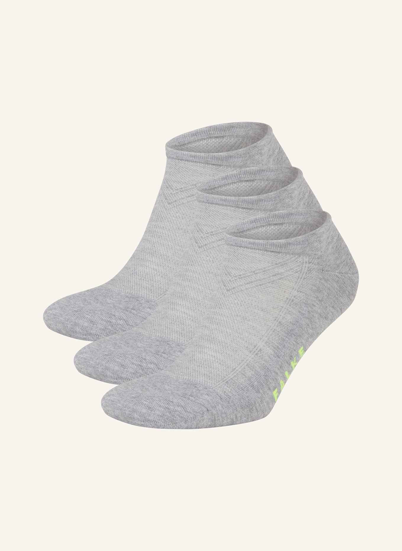 FALKE 3er-Pack Socken COOL KICK: 3775 light grey mel.