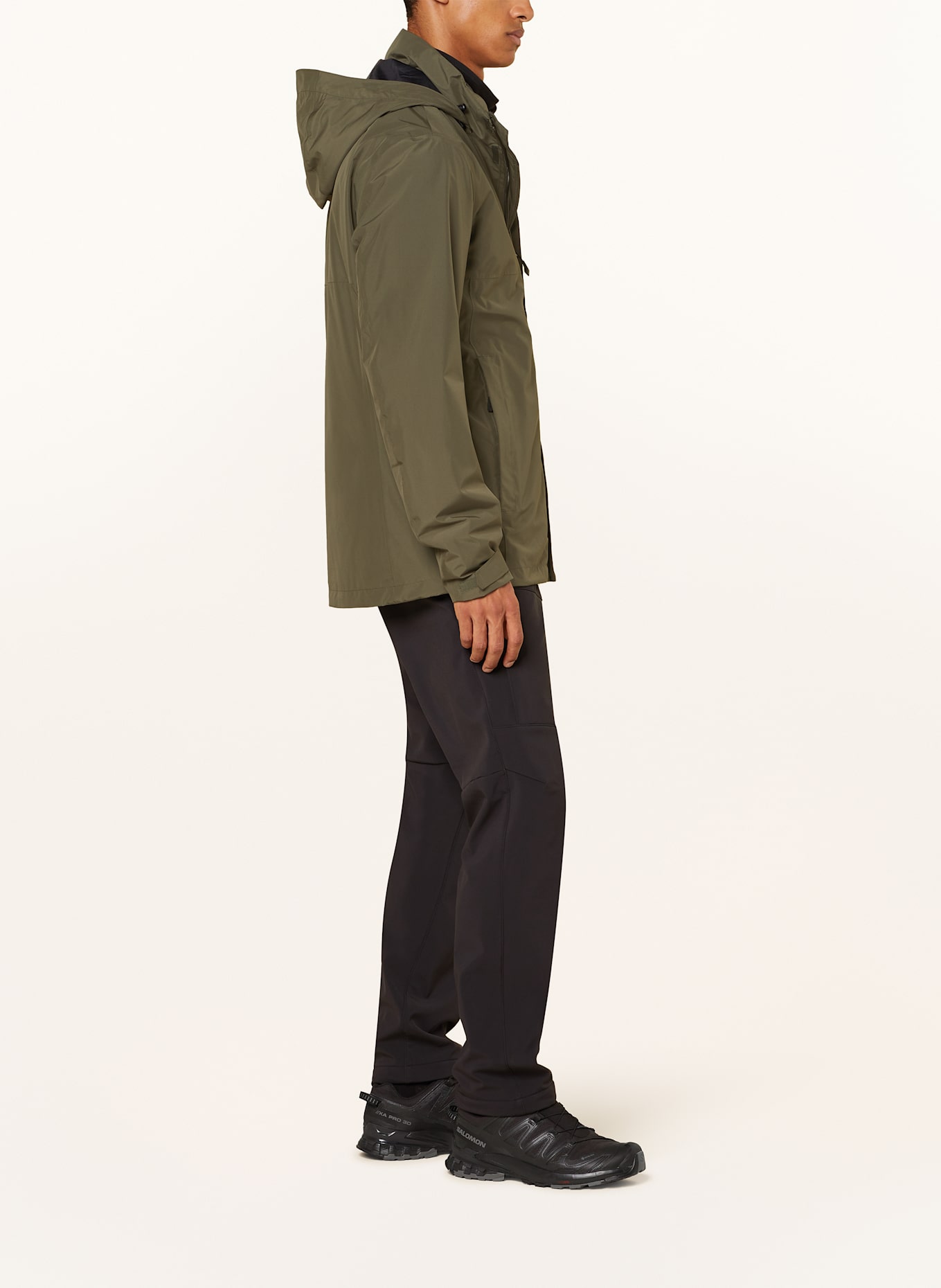 VAUDE 2-in-1-Jacke ROSEMOOR: KHAKI