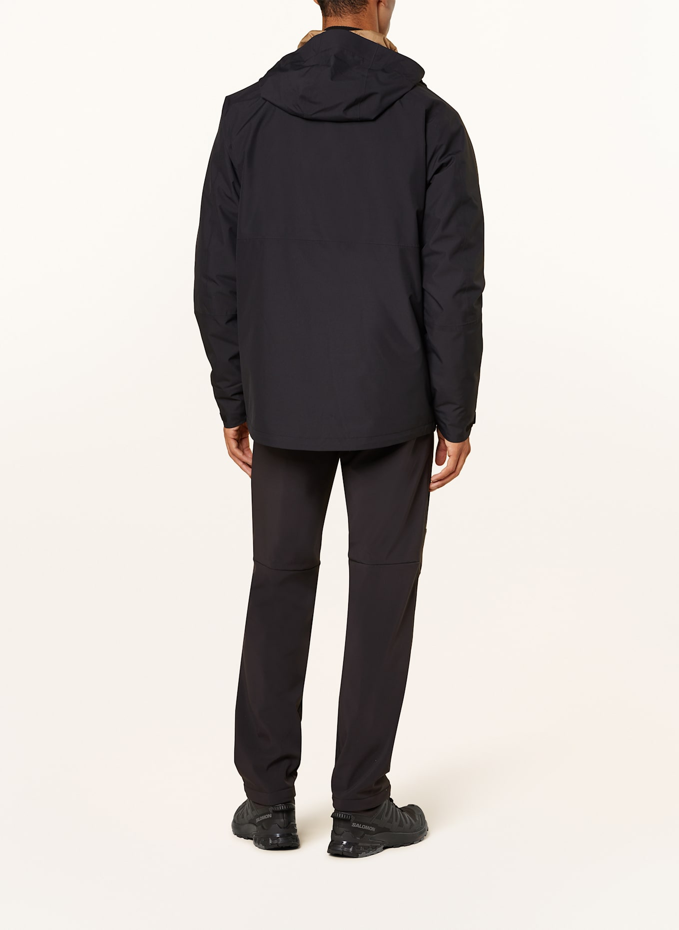 VAUDE 2-in-1 jacket NEYLAND, Color: BLACK (Image 3)