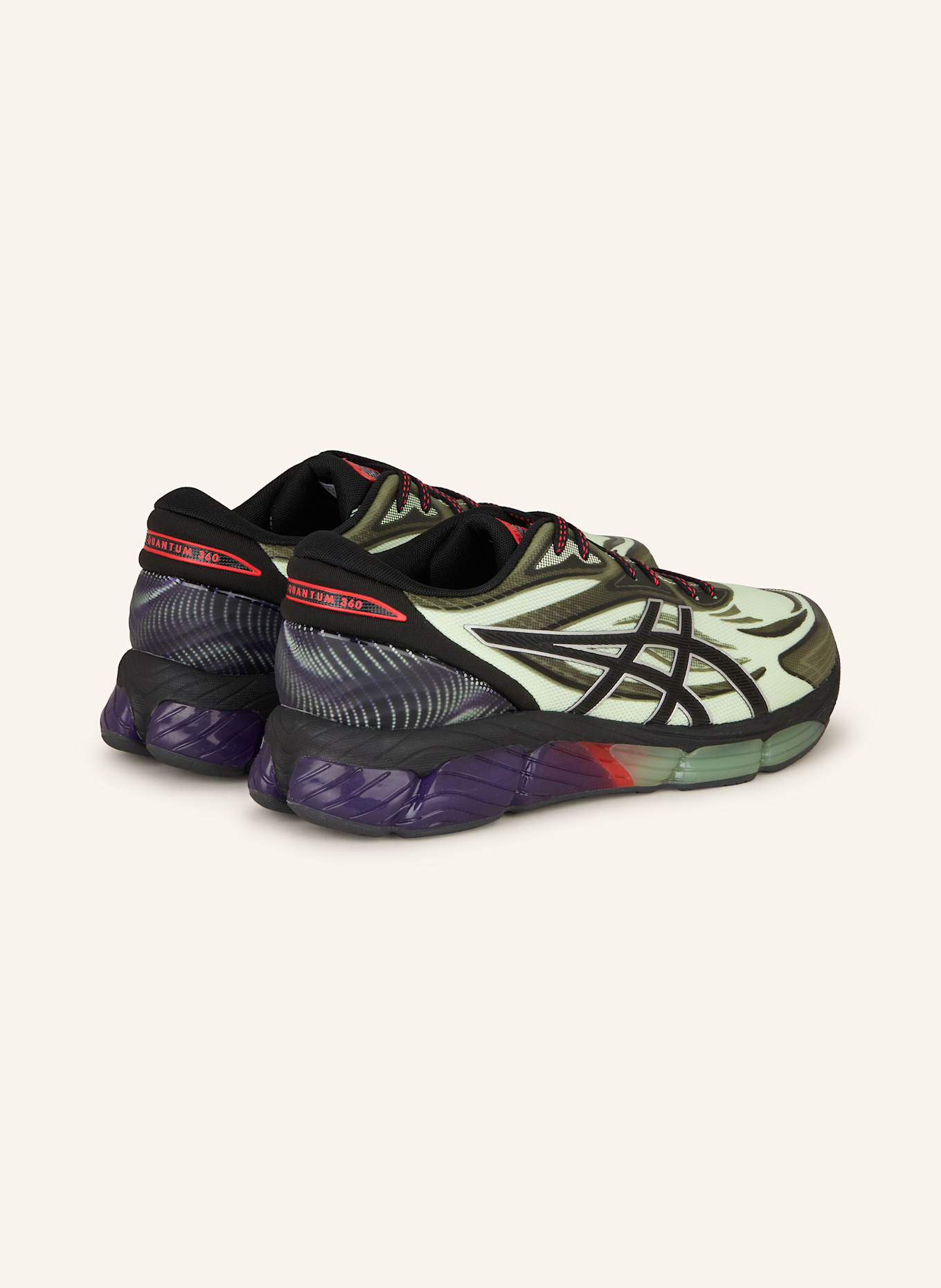 ASICS Sneaker GEL-QUANTUM 360 VIII: MINT/ DUNKELLILA/ SCHWARZ