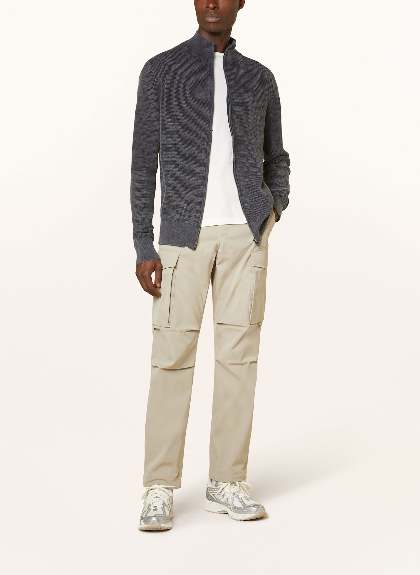G-Star Strickjacke: DUNKELGRAU