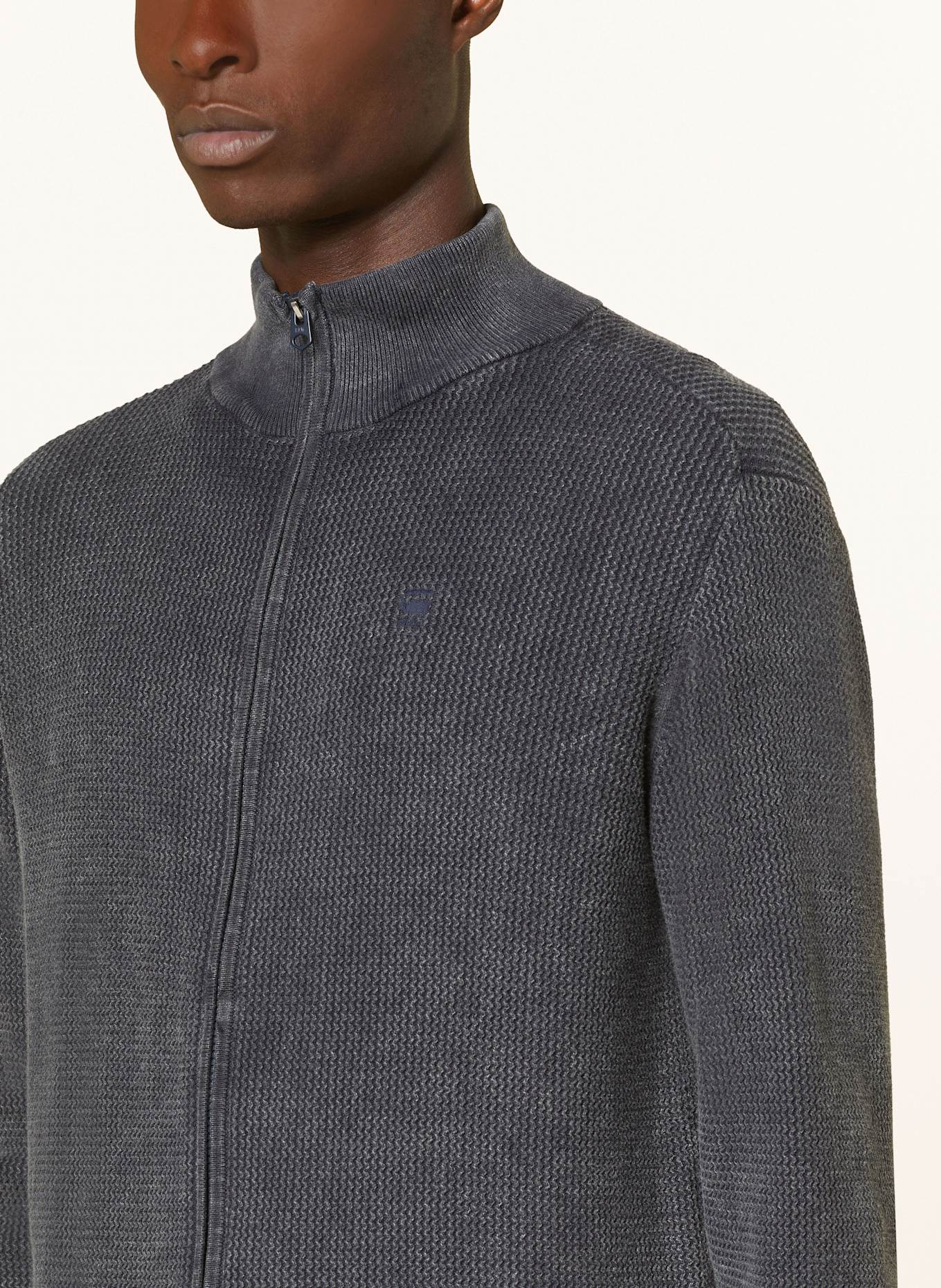 G-Star Strickjacke: DUNKELGRAU
