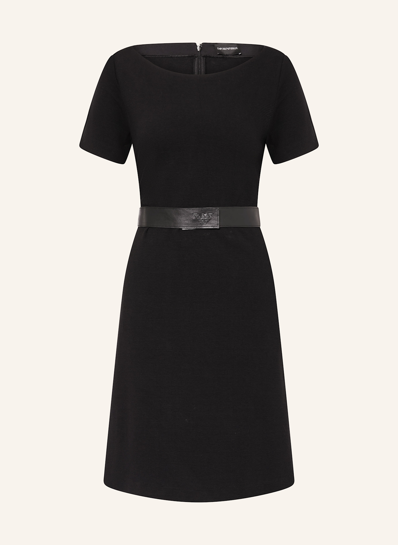 EMPORIO ARMANI Etuikleid aus Jersey: SCHWARZ