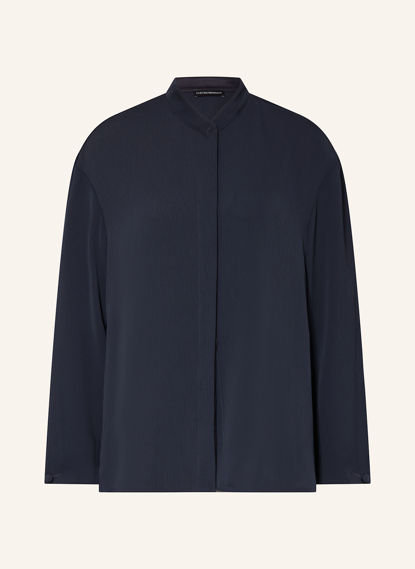 EMPORIO ARMANI Bluse: DUNKELBLAU