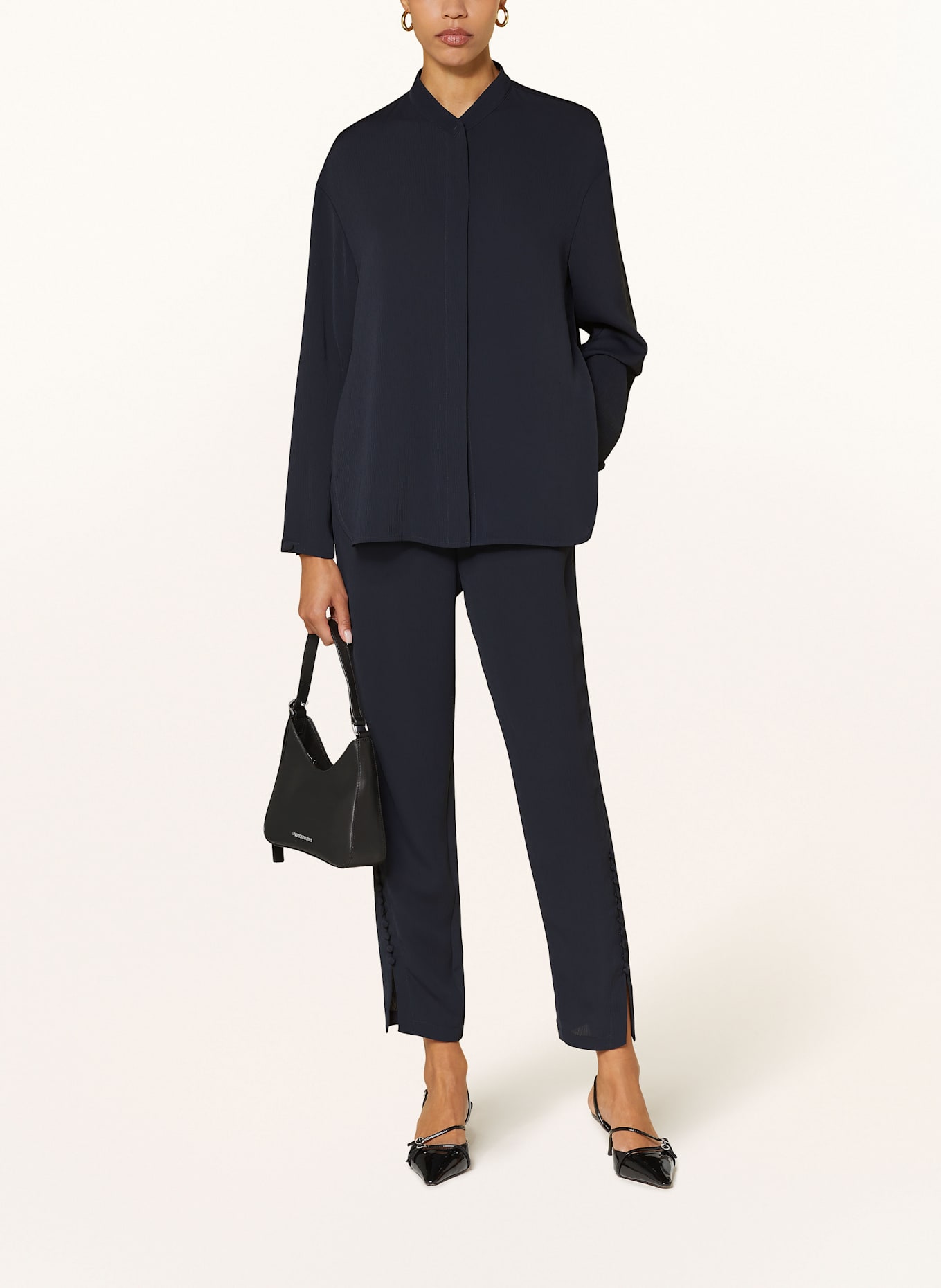 EMPORIO ARMANI 7/8-Hose: DUNKELBLAU