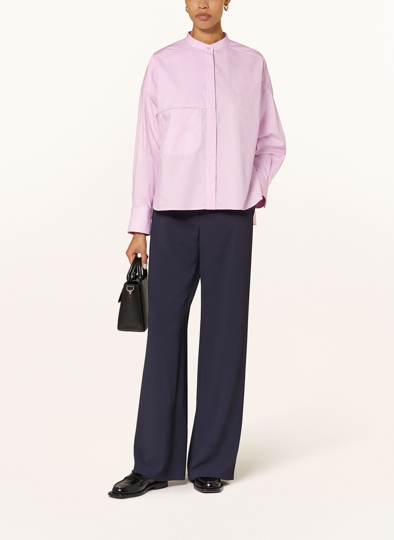 EMPORIO ARMANI Oversized-Bluse: ROSA