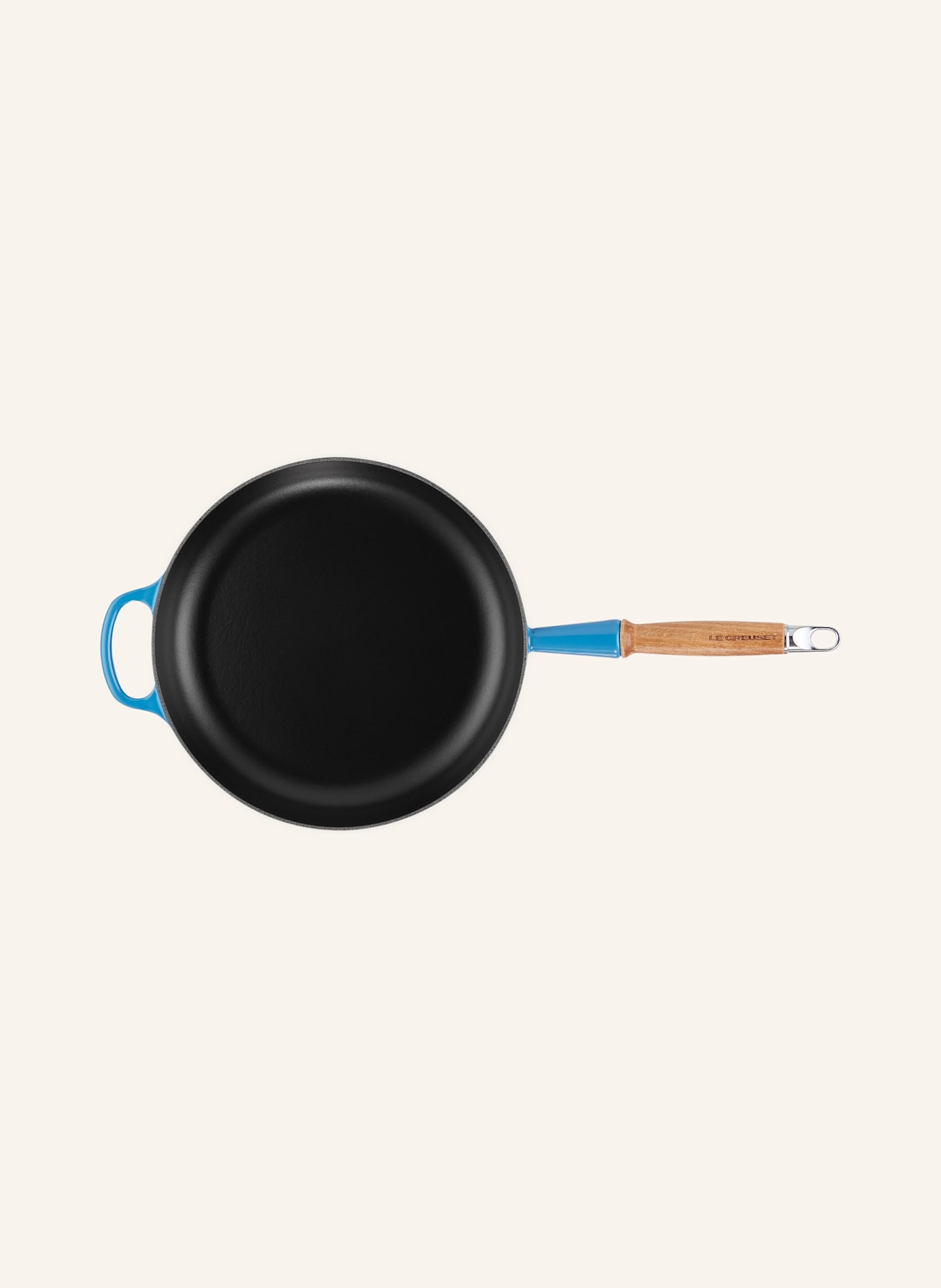 LE CREUSET Bratpfanne SIGNATURE: AZURE BLUE