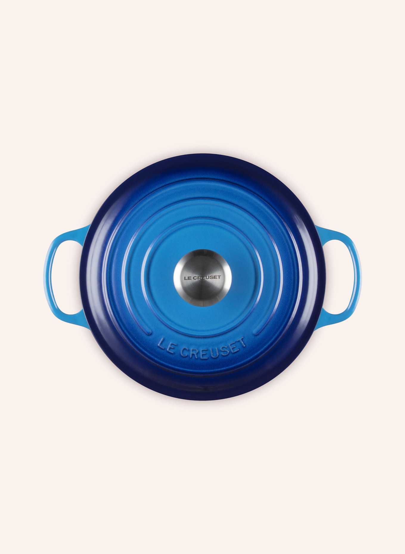 LE CREUSET Bräter SIGNATURE: AZURE BLUE