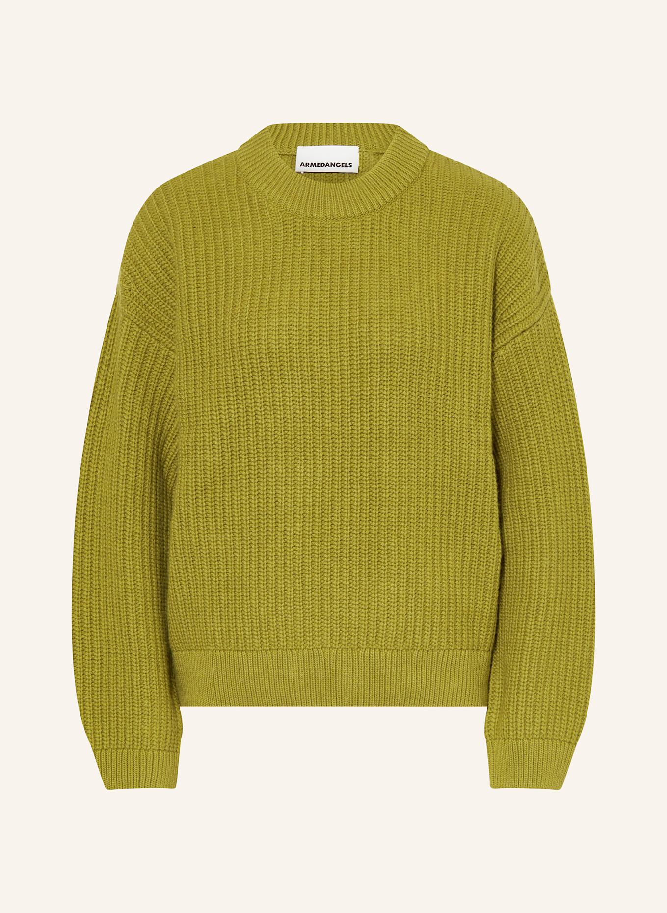 ARMEDANGELS Pullover HILARIAA SOFT: GRÜN