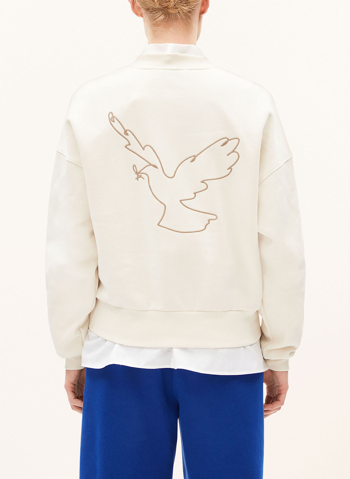 ARMEDANGELS sweatshirt TKA ALIZAA, Color: CREAM (Image 3)