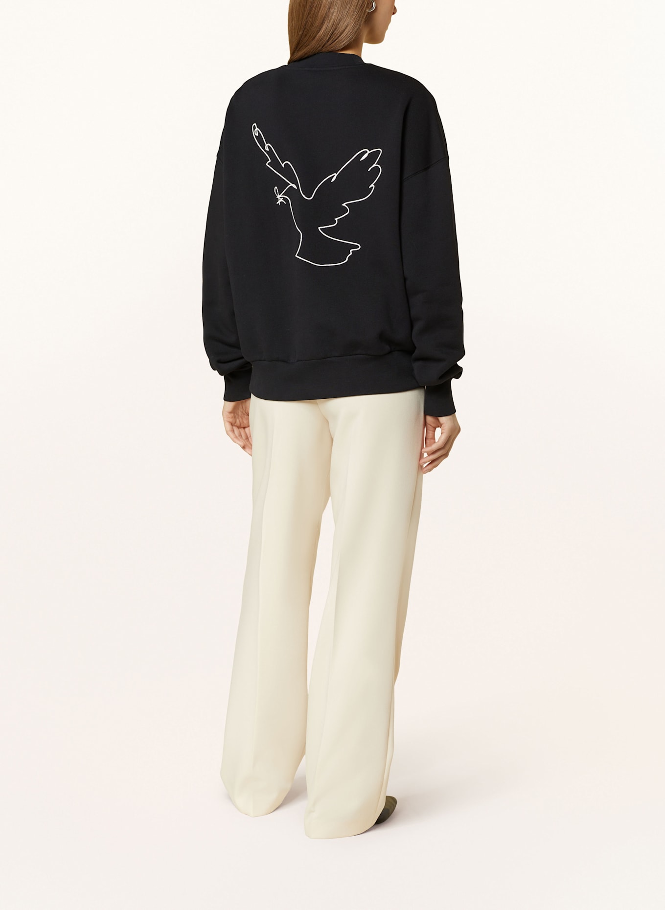 ARMEDANGELS Sweatshirt ALIZAA: SCHWARZ