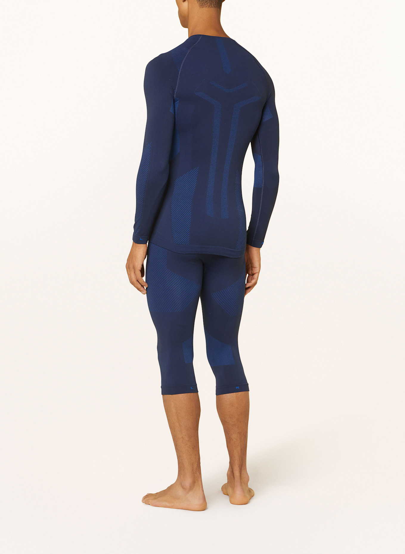 FALKE Funktionswäsche-Hose WARM mit verkürzter Beinlänge: DUNKELBLAU