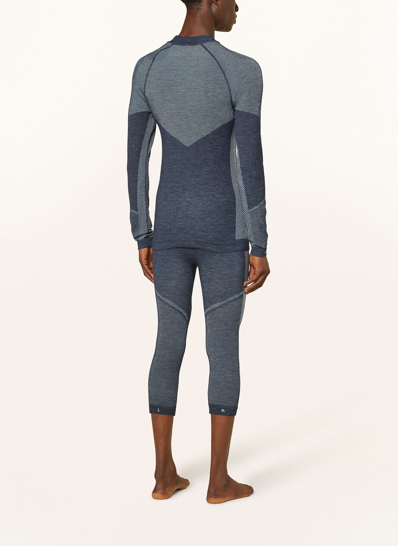 FALKE Koszulka funkcyjna WARM: GRANATOWY