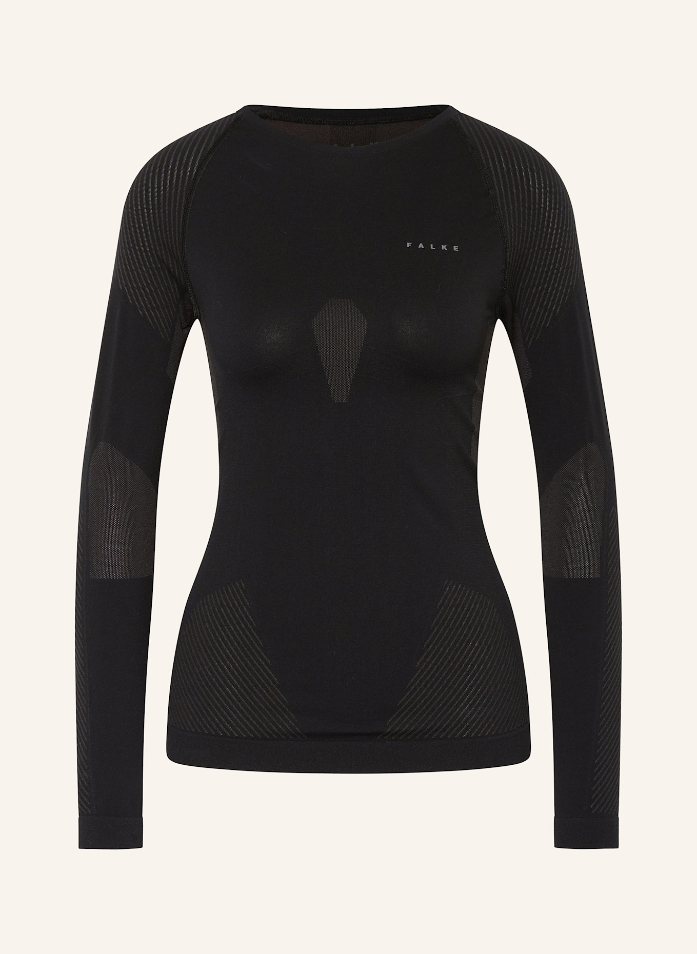 FALKE Funktionswäsche-Shirt WARM, Farbe: SCHWARZ (Bild 1)