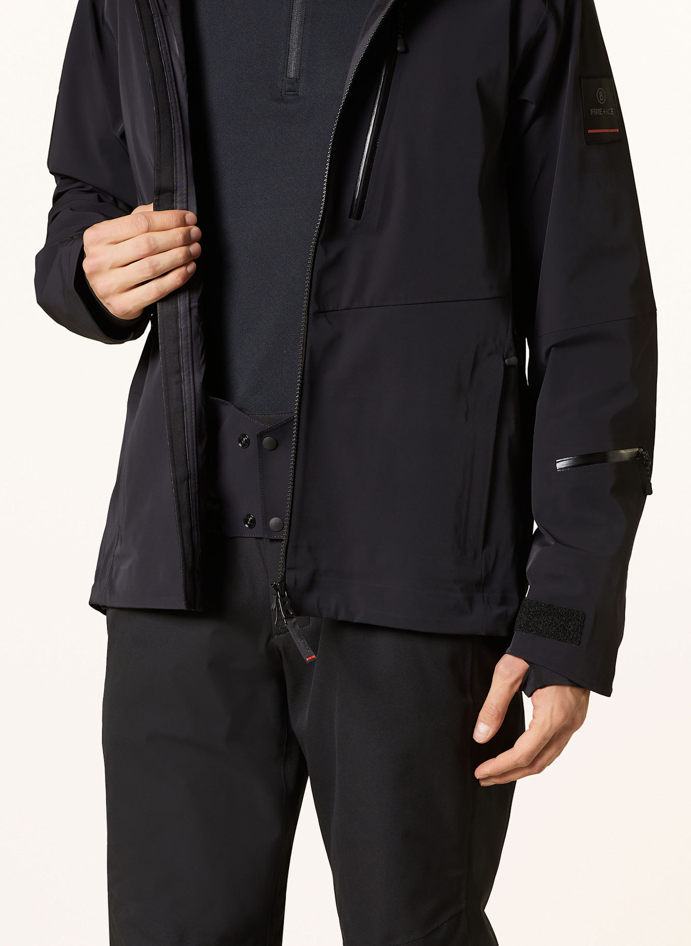 FIRE+ICE Ski jacket PIARO-T: BLACK