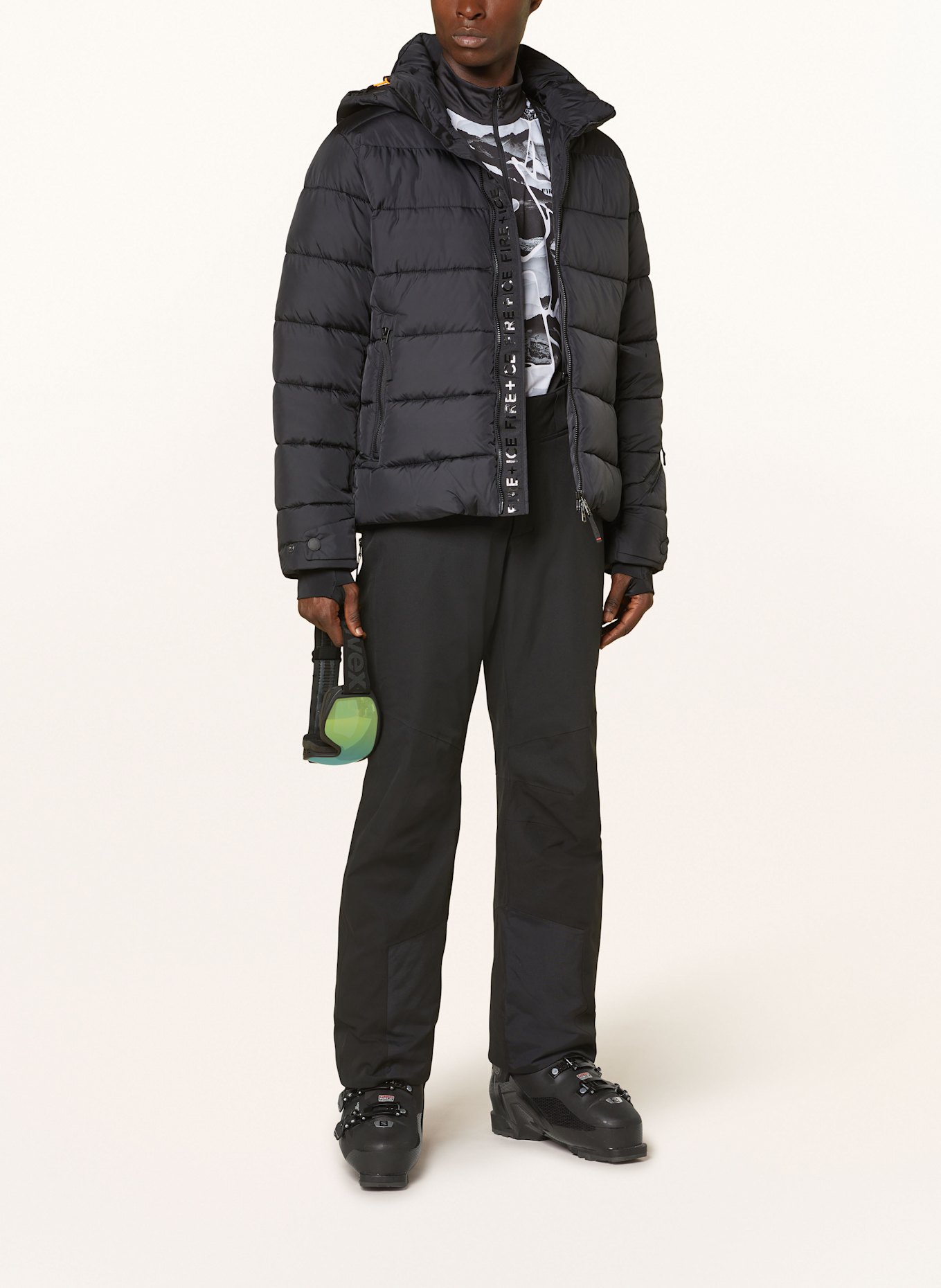 FIRE+ICE Skihose SCOTT3-T: SCHWARZ