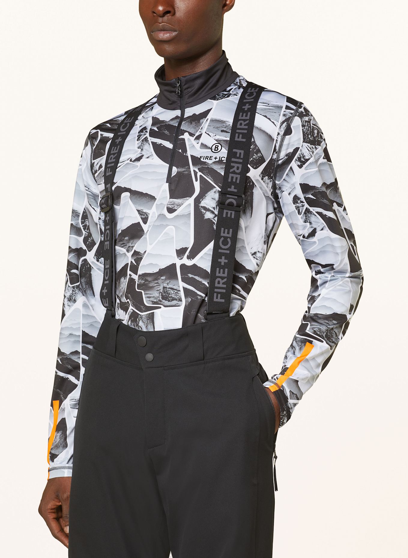 FIRE+ICE Skihose SCOTT3-T: SCHWARZ