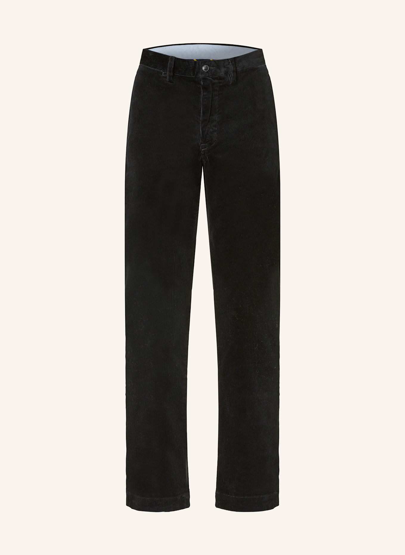 POLO RALPH LAUREN Cordchino Stretch Straight Fit: SCHWARZ