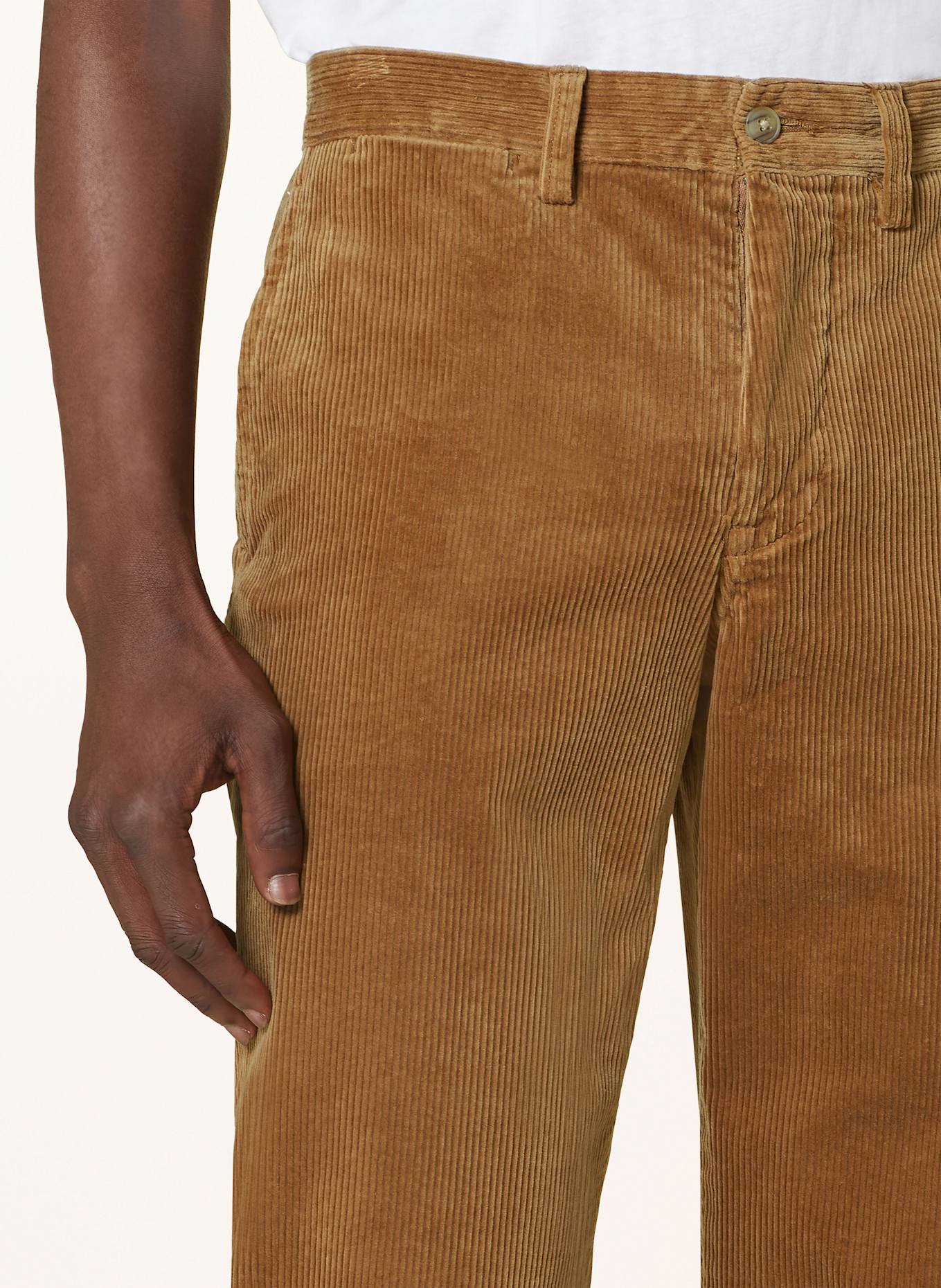 POLO RALPH LAUREN Cordchino Stretch Straight Fit: BRAUN