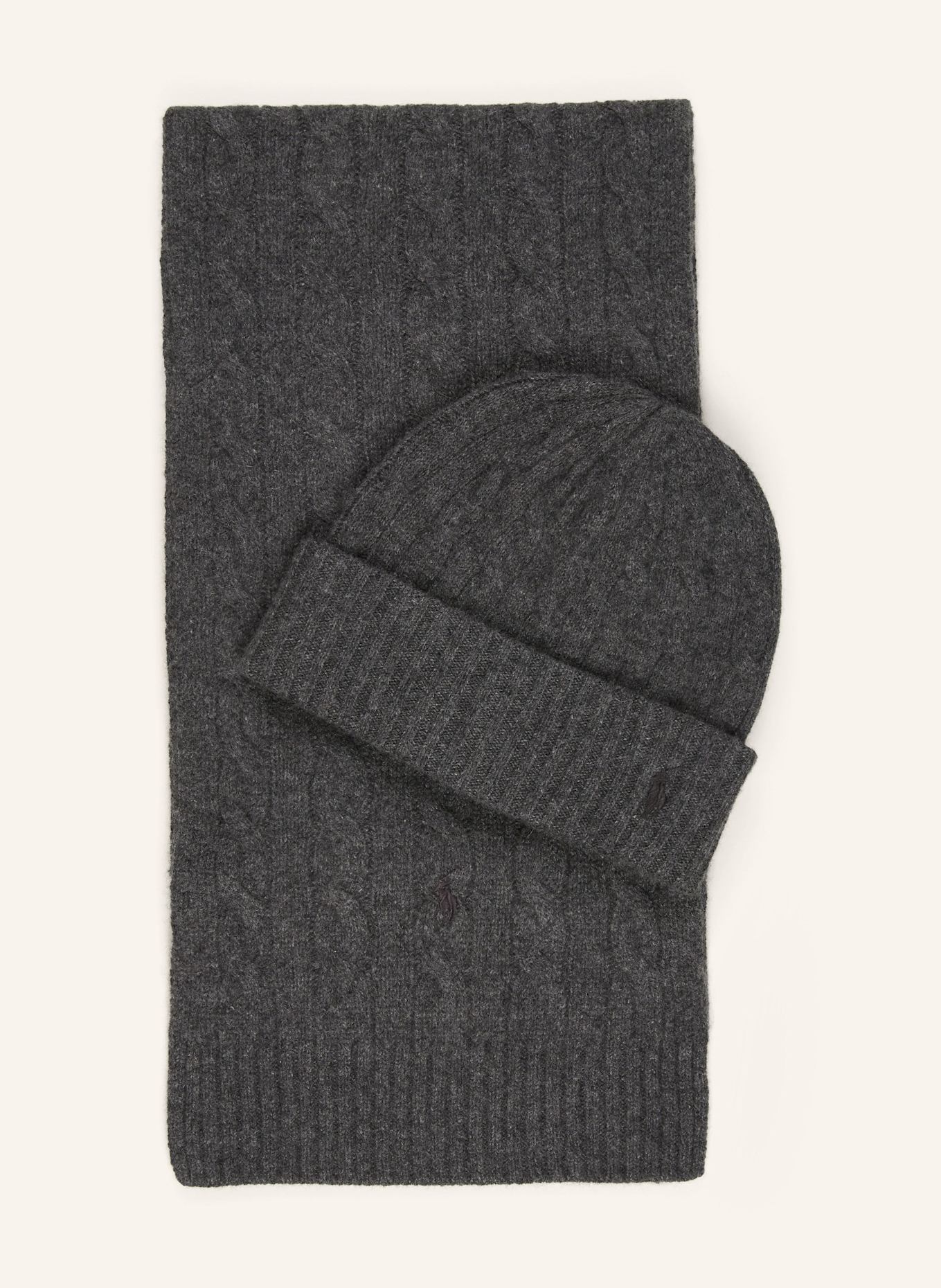 POLO RALPH LAUREN Set Cashmere scarf and hat