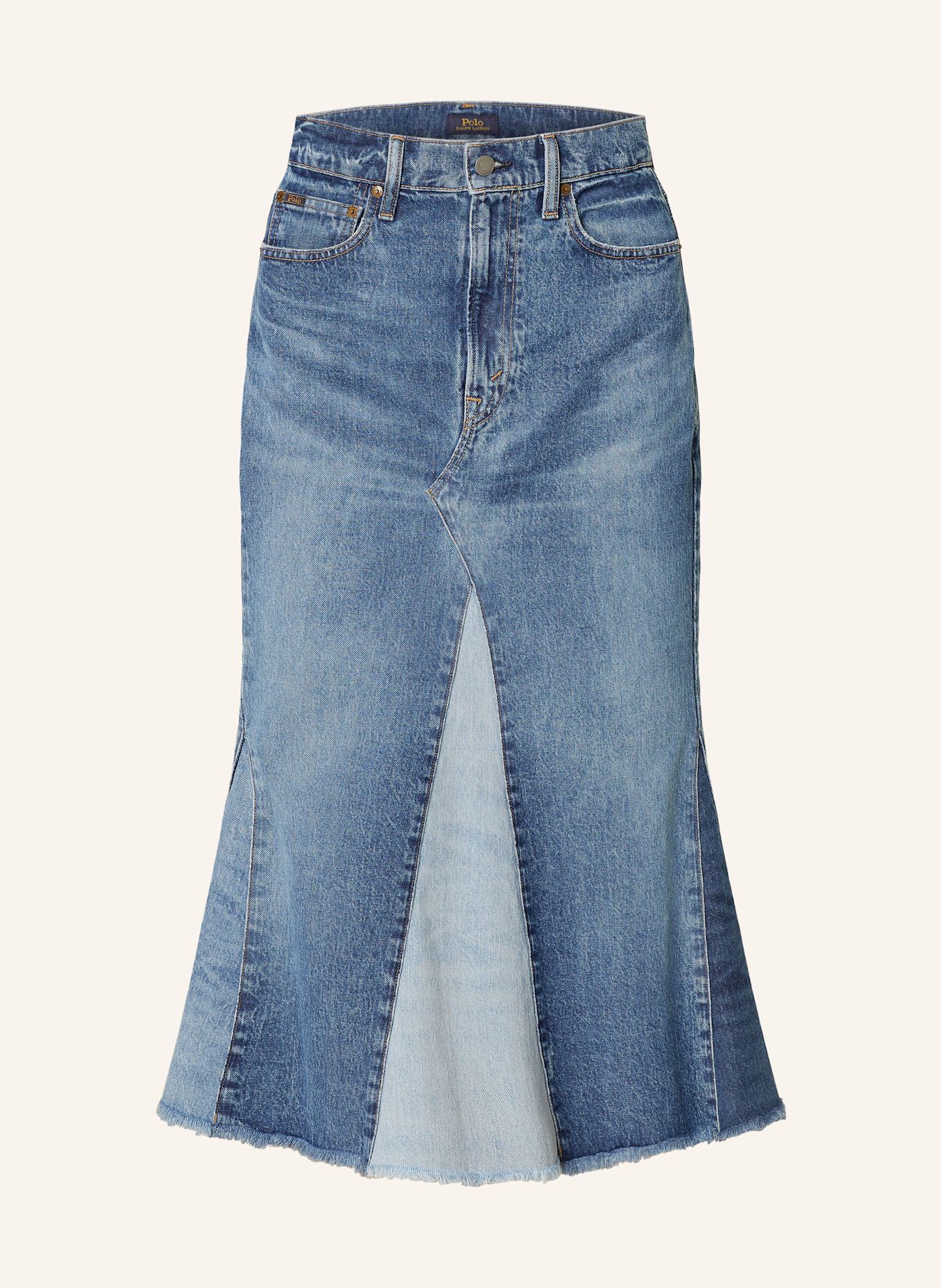 POLO RALPH LAUREN Jeansrock: 001 DELITA WASH