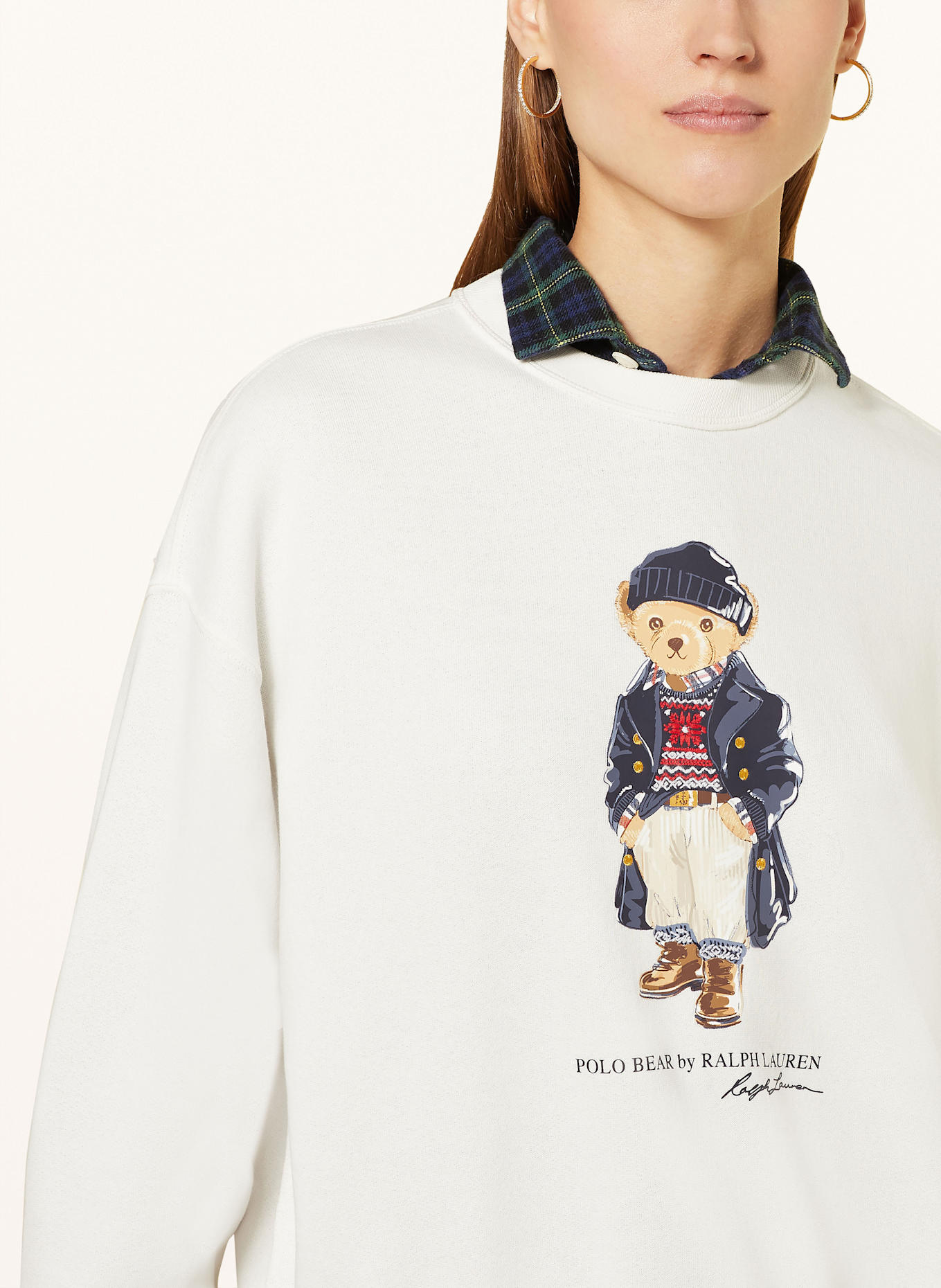 men 40-5 Yellow wallets polo-shirts footwear cups key-chains women Tracksuit Sweatshirt, Color: Altea palm leaf print polo Briony shirt (Image 4)